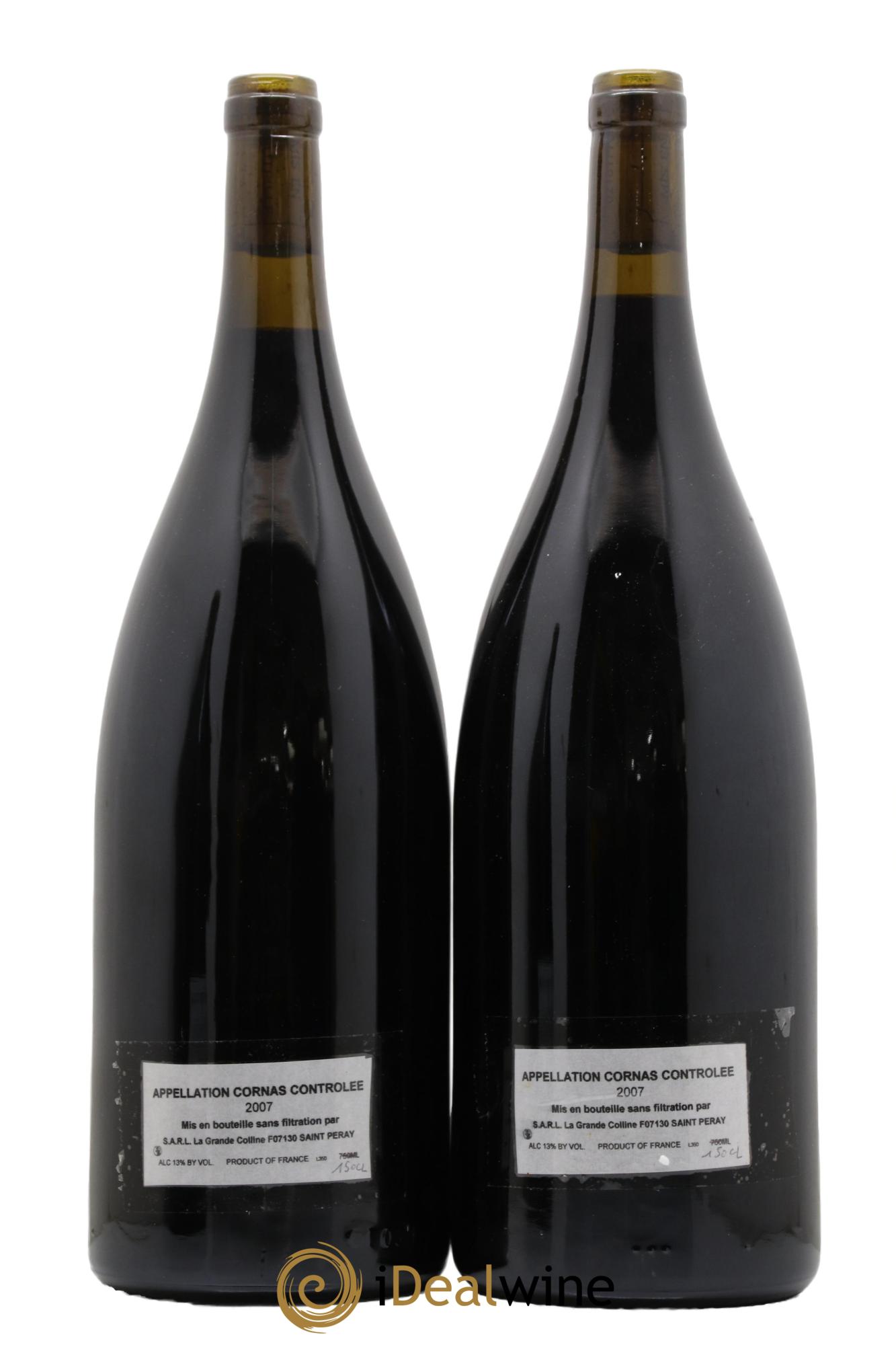 Cornas Hirotake Ooka - Domaine La Grande Colline 2007 - Posten von 2 Magnum - 1