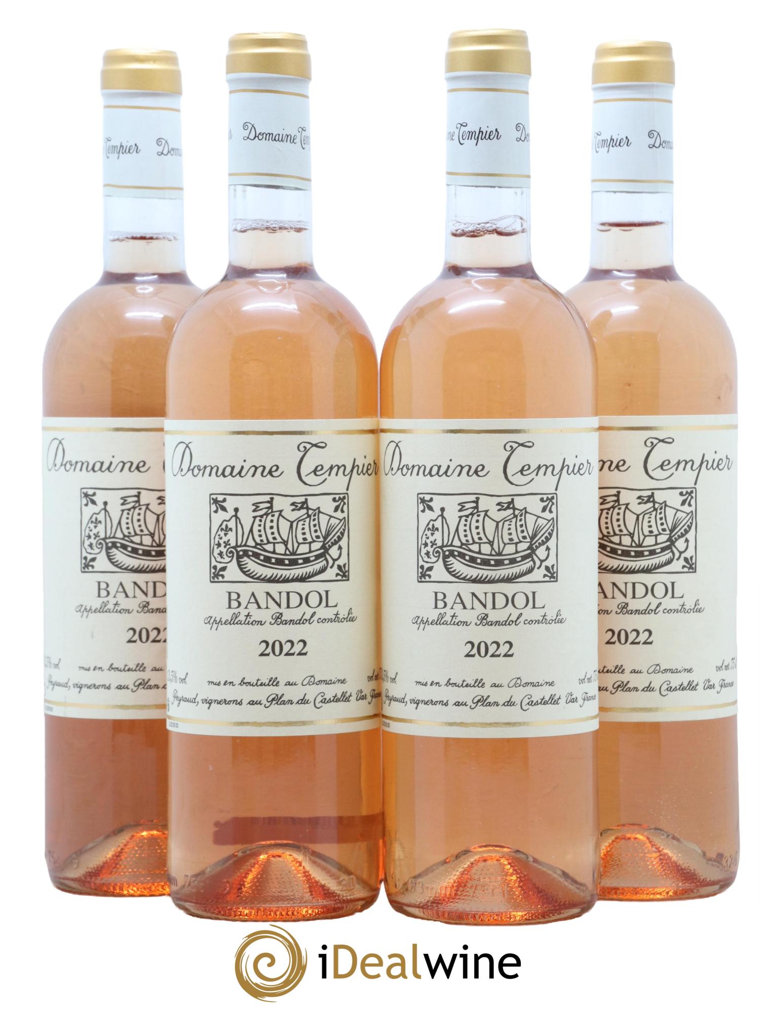 Bandol Domaine Tempier Famille Peyraud 2022 - Lot de 4 bouteilles - 0