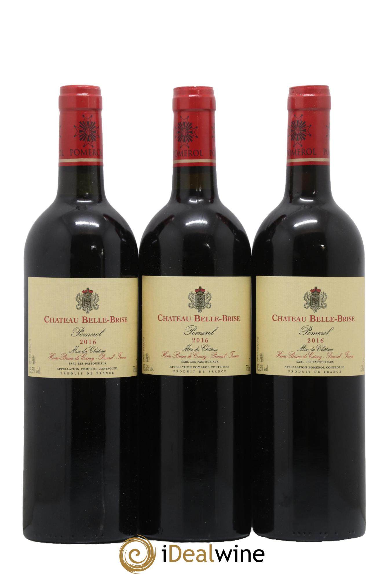 Château Belle-Brise 2016 - Lot of 12 bottles - 3