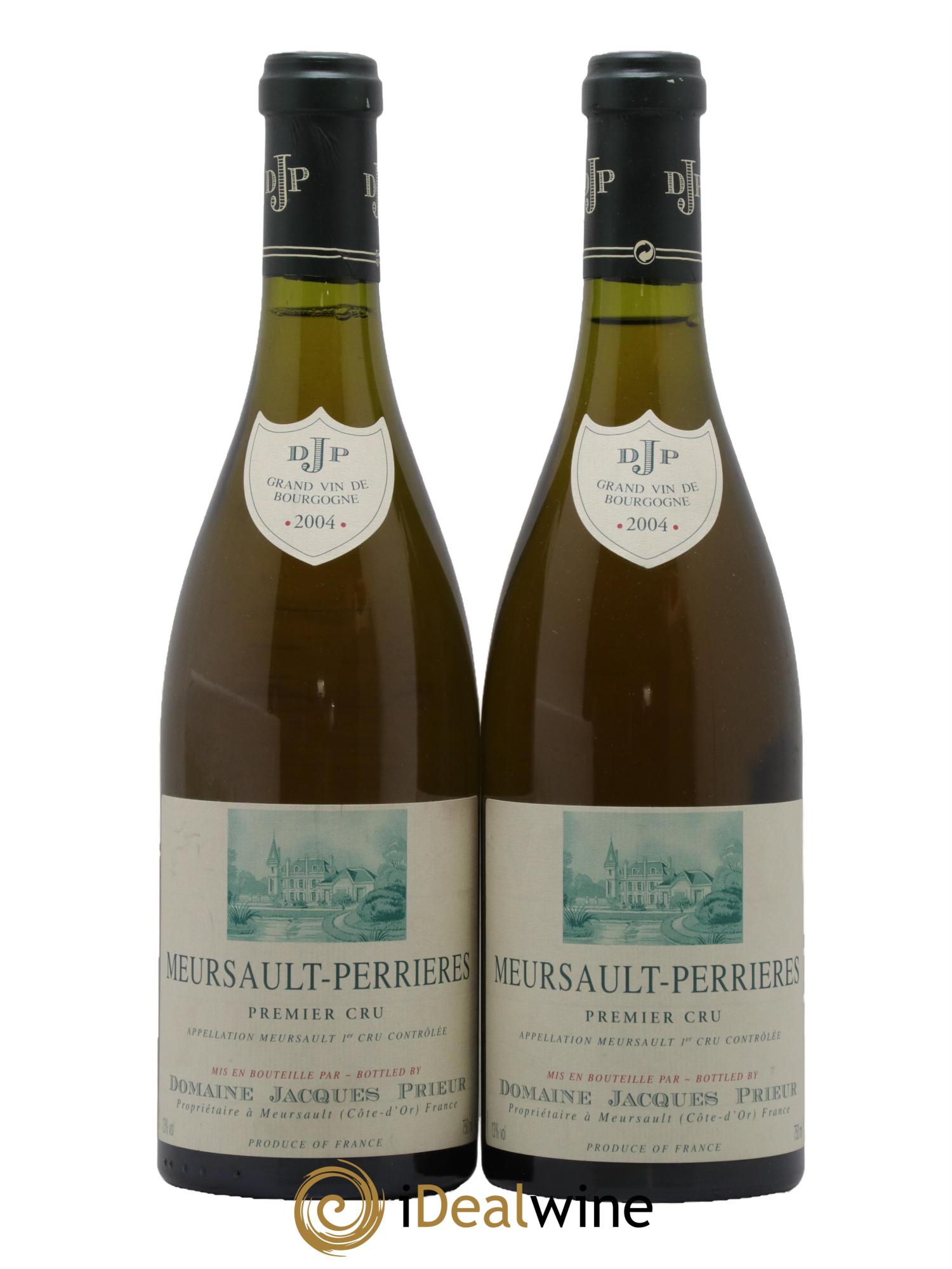 Meursault 1er Cru Perrières Jacques Prieur (Domaine) 2004 - Lot de 2 bouteilles - 0