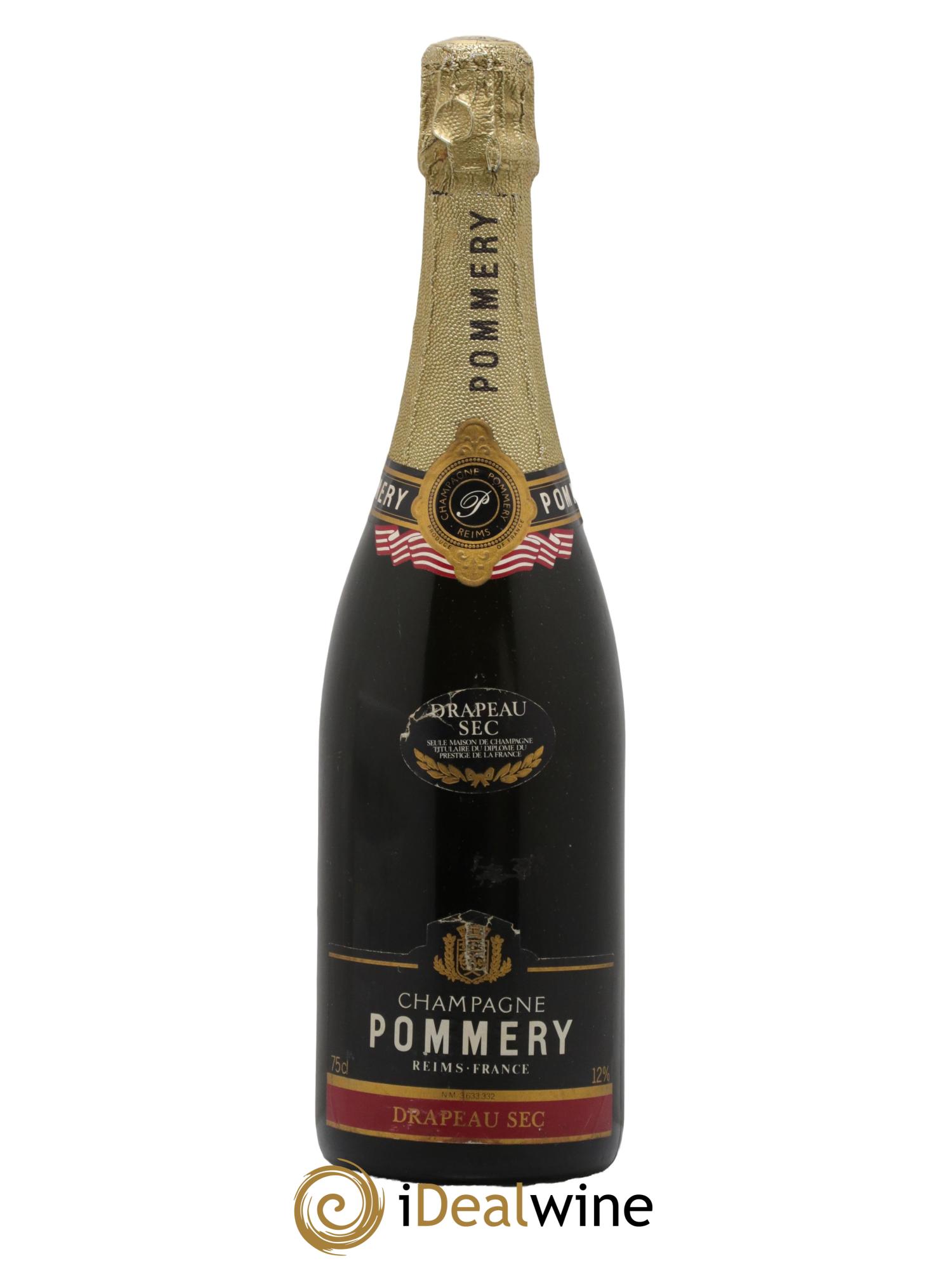 Champagne Drapeau Sec Pommery - Lotto di 1 bottiglia - 0