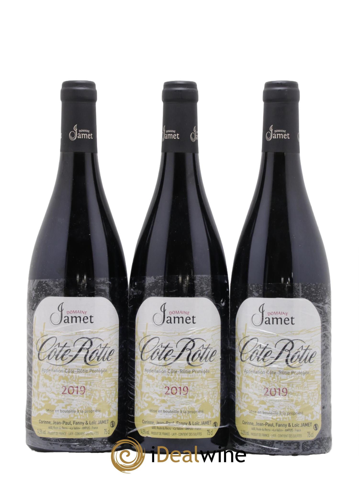 Côte-Rôtie Jamet (Domaine)  2019 - Lot de 3 bouteilles - 0