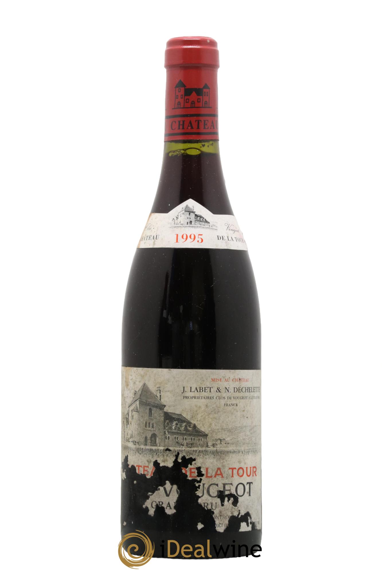 Clos de Vougeot Grand Cru Château de La Tour 1995 - Lotto di 1 bottiglia - 0