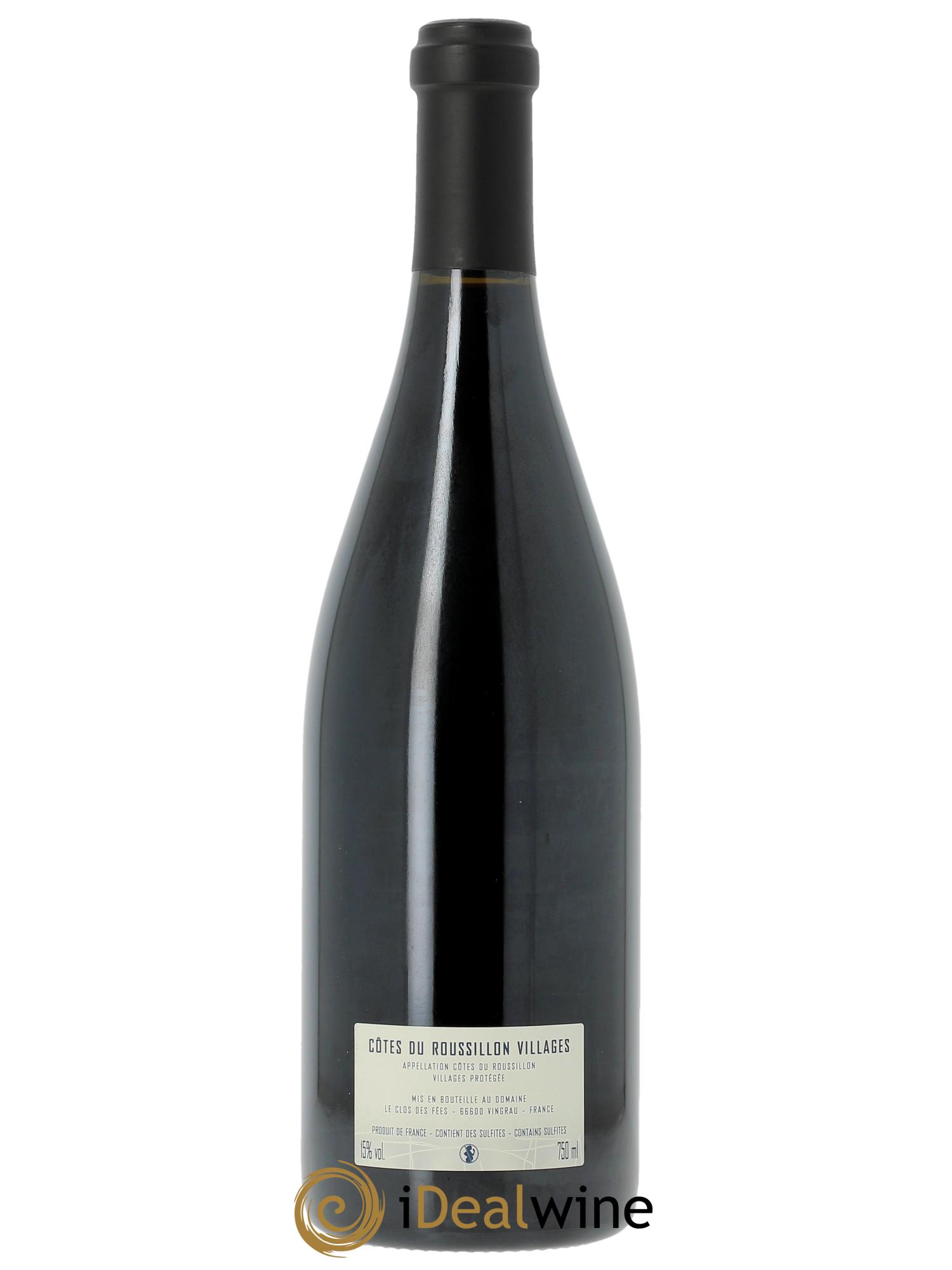 Côtes du Roussillon Villages Clos des Fées La Petite Sibérie Hervé Bizeul CBO a partir de1 bts 2021 - Lot de 1 bouteille - 2