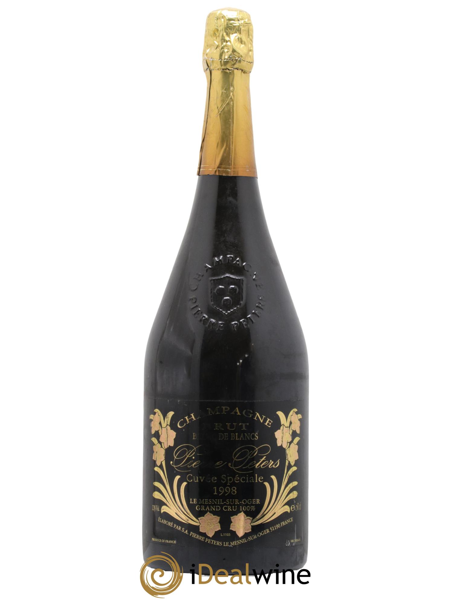 Cuvée Spéciale les Chétillons Blanc de Blancs Brut Pierre Péters 1998 - Lotto di 1 magnum - 0