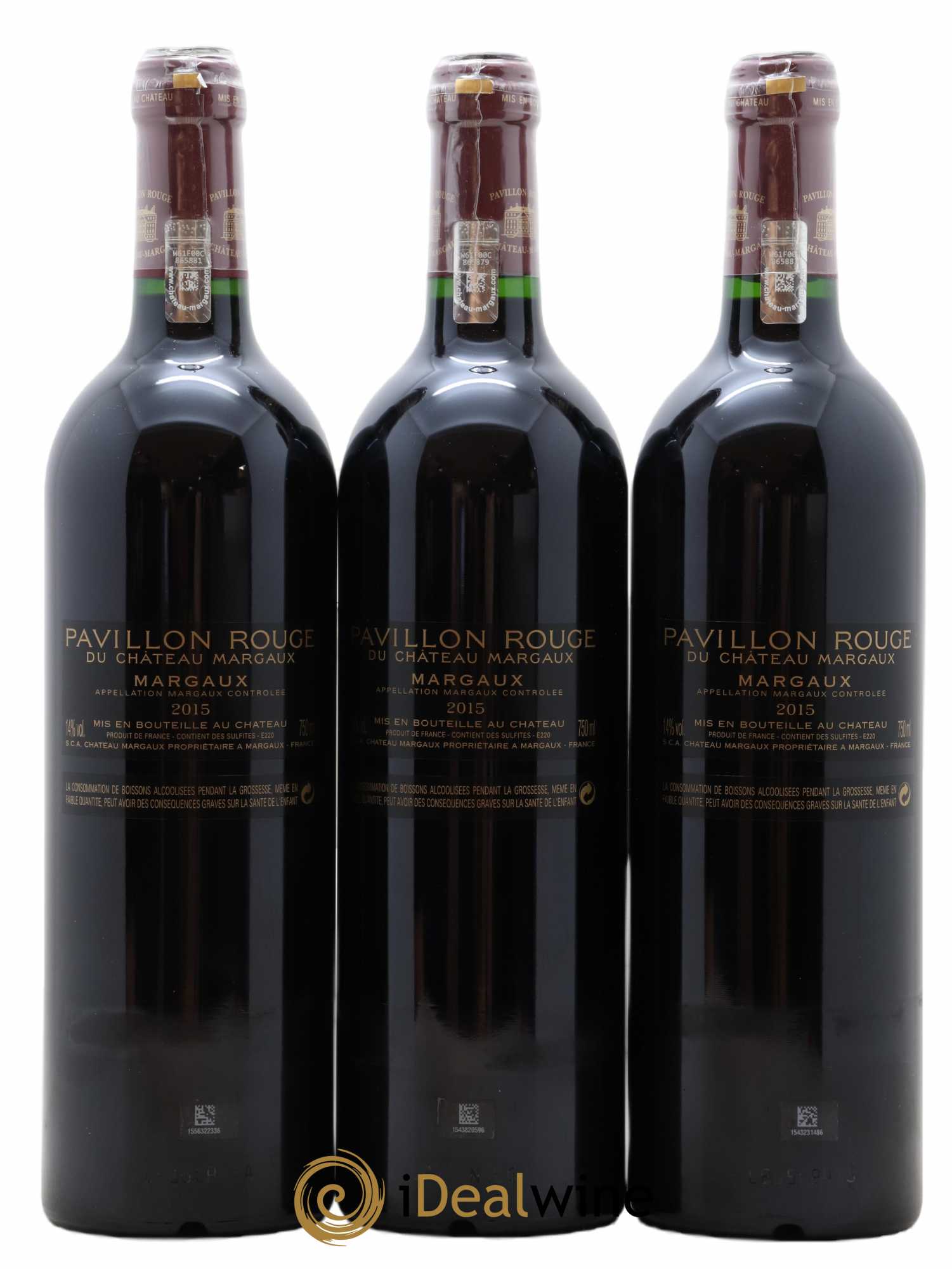 Pavillon Rouge du Château Margaux Second Vin 2015 - Lotto di 6 bottiglie - 4