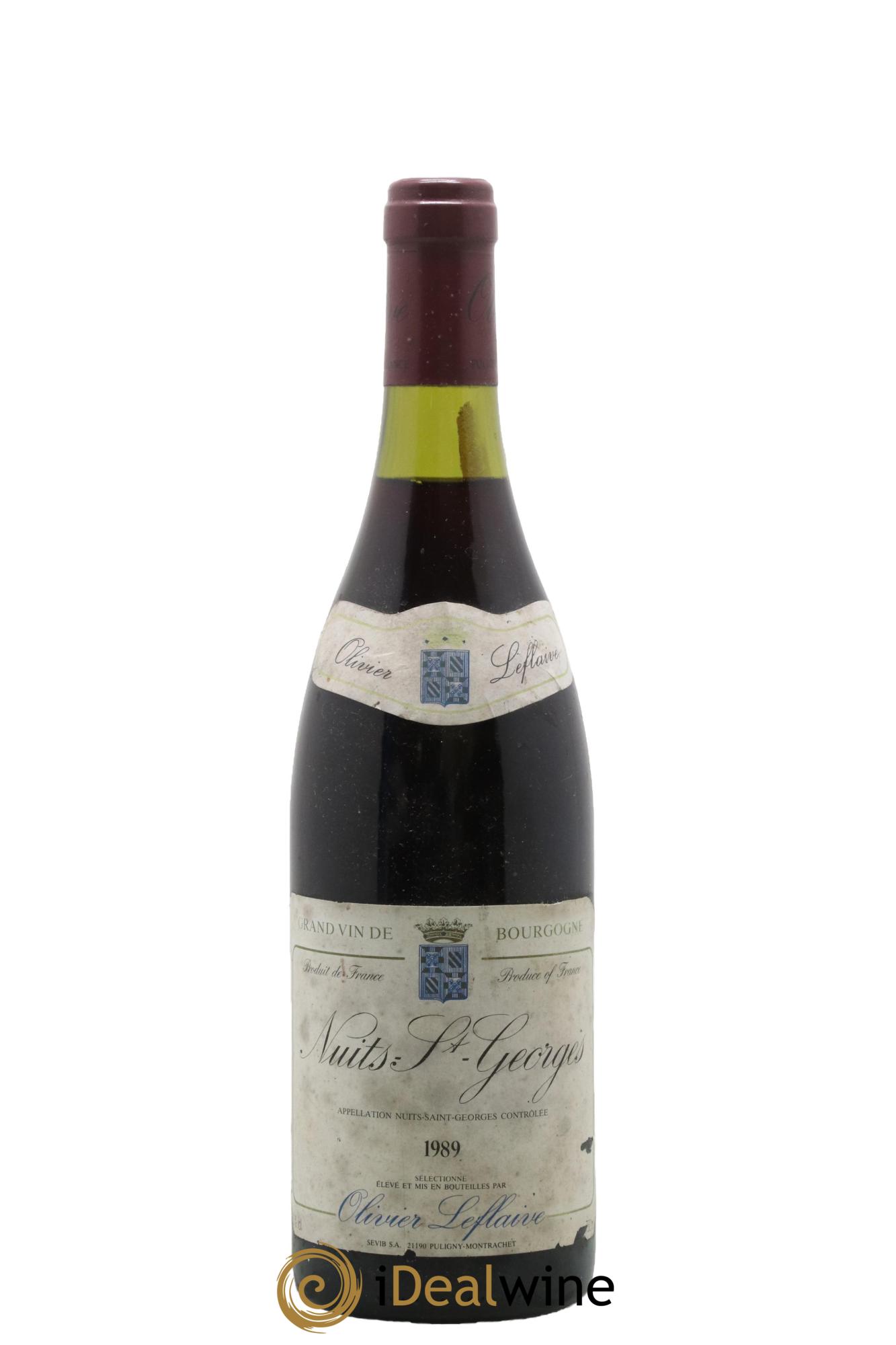 Nuits Saint-Georges Olivier Leflaive 1989 - Lotto di 1 bottiglia - 0