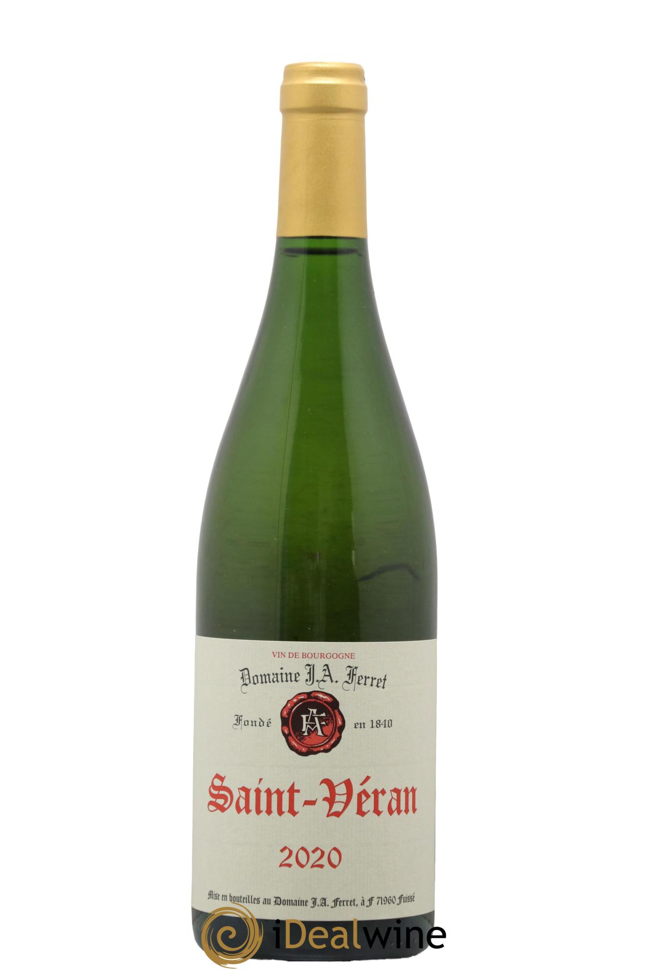 Saint-Véran J.A. Ferret (Domaine) 2020 - Posten von 1 Flasche - 0