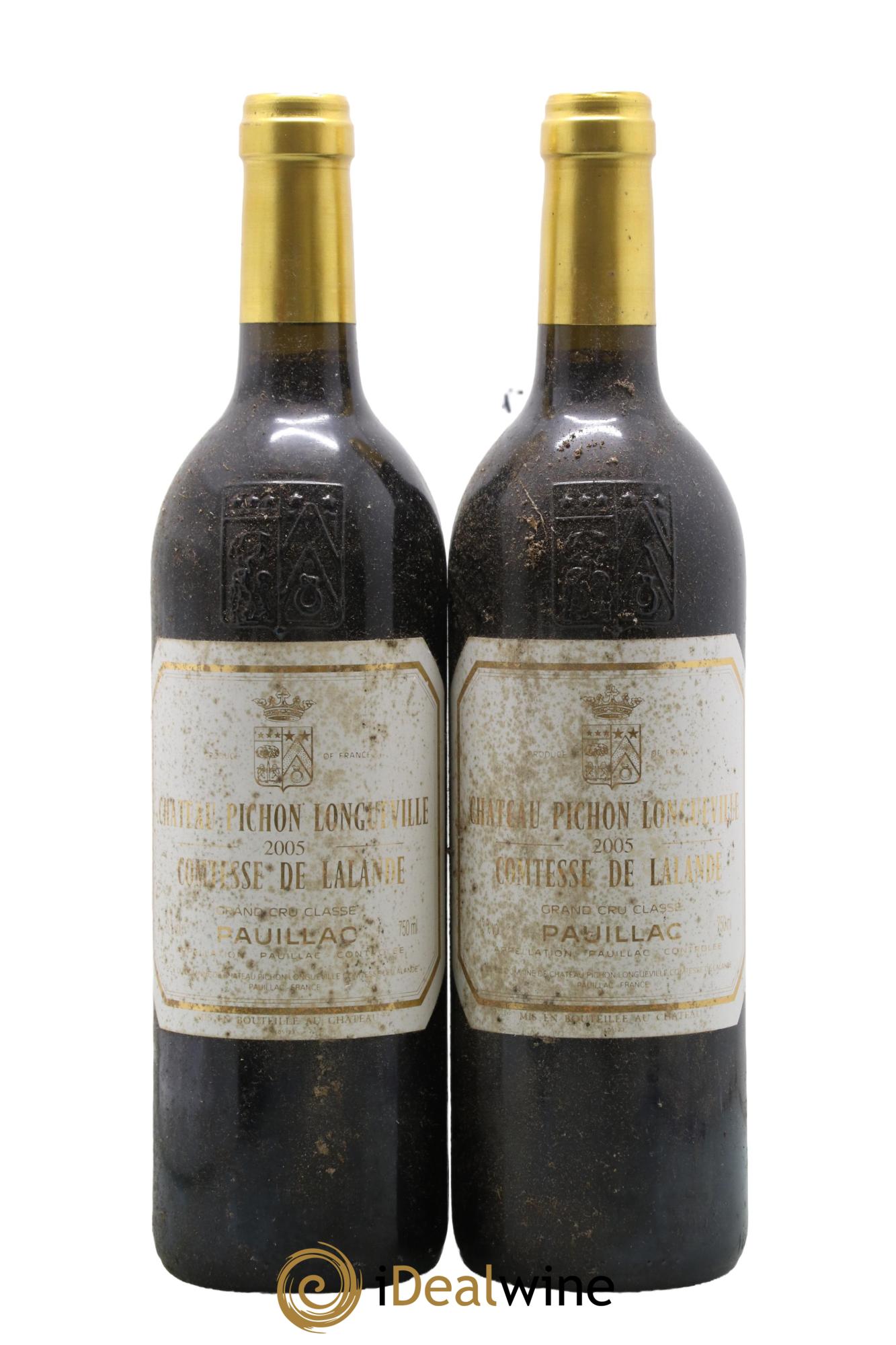 Château Pichon Longueville Comtesse de Lalande 2ème Grand Cru Classé 2005 - Lot of 2 bottles - 0