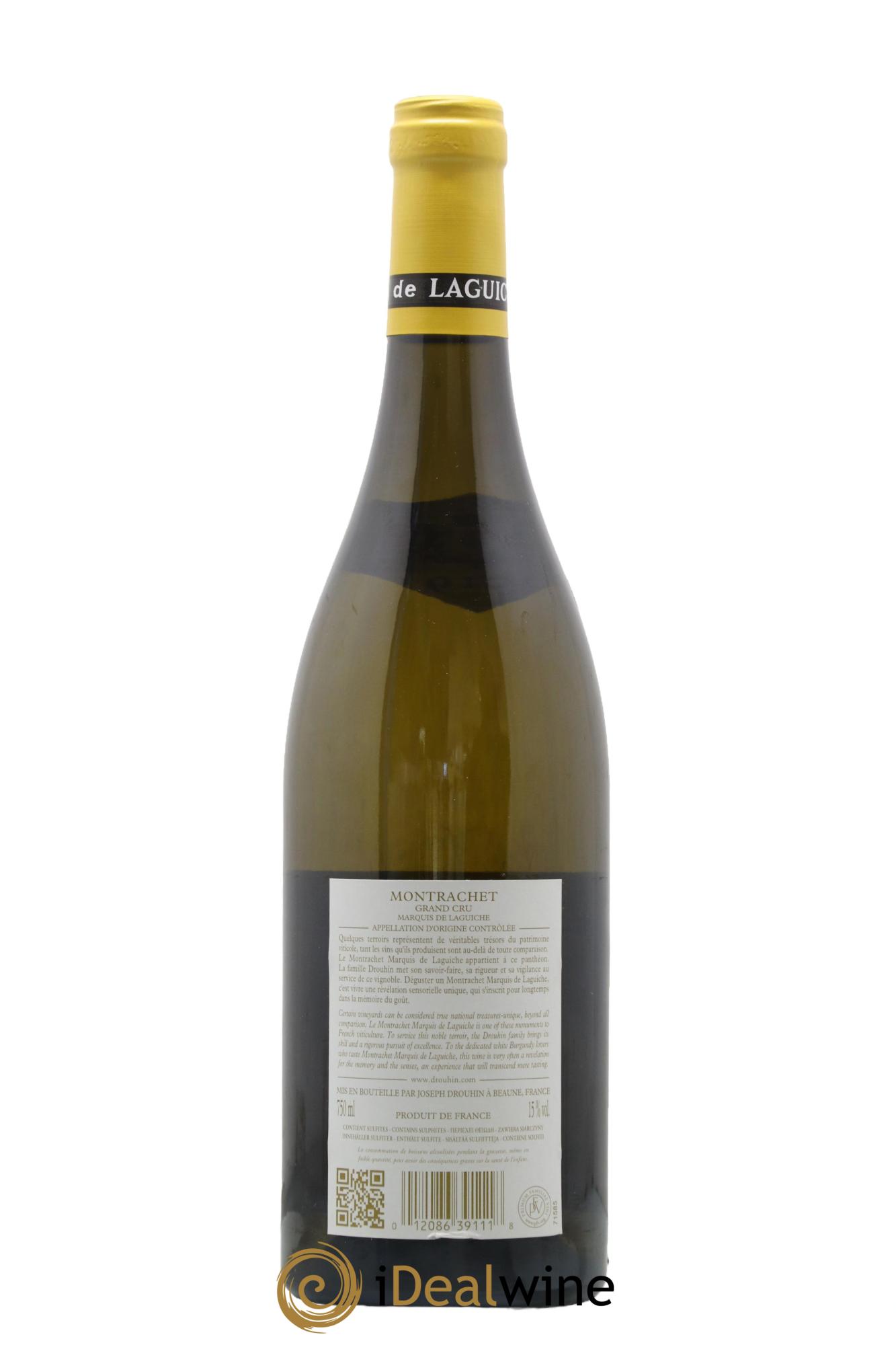 Montrachet Grand Cru Marquis de Laguiche Joseph Drouhin 2019 - Posten von 1 Flasche - 1