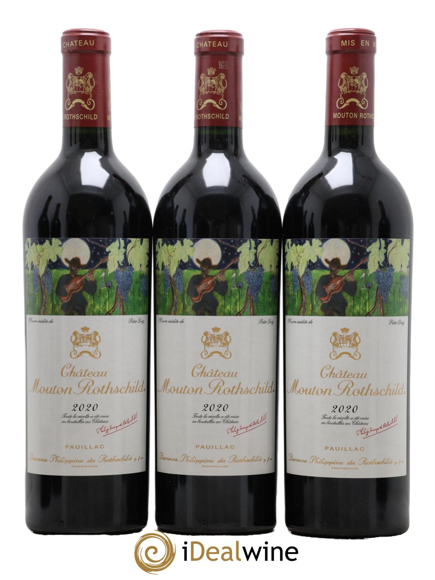 Château Mouton Rothschild 1er Grand Cru Classé 2020 - Posten von 6 Flaschen - 1