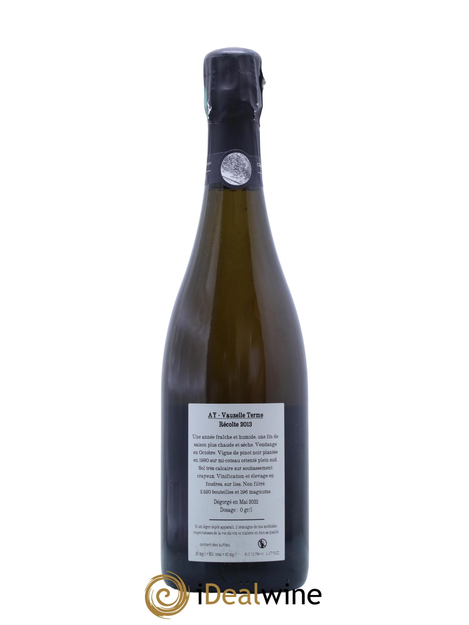 Aÿ Vauzelle Terme Extra Brut Jacquesson 2013 - Lotto di 1 bottiglia - 1