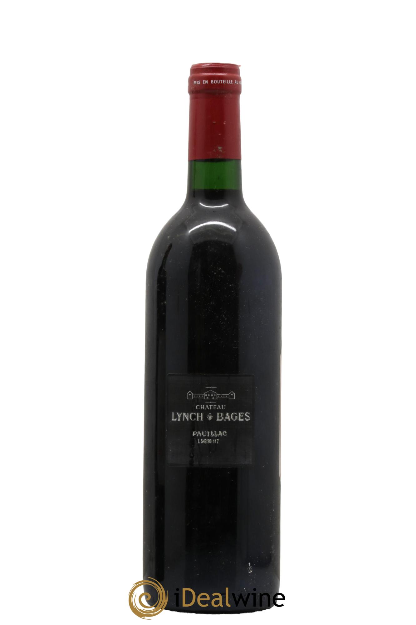 Château Lynch Bages 5ème Grand Cru Classé 1990 - Lotto di 1 bottiglia - 1