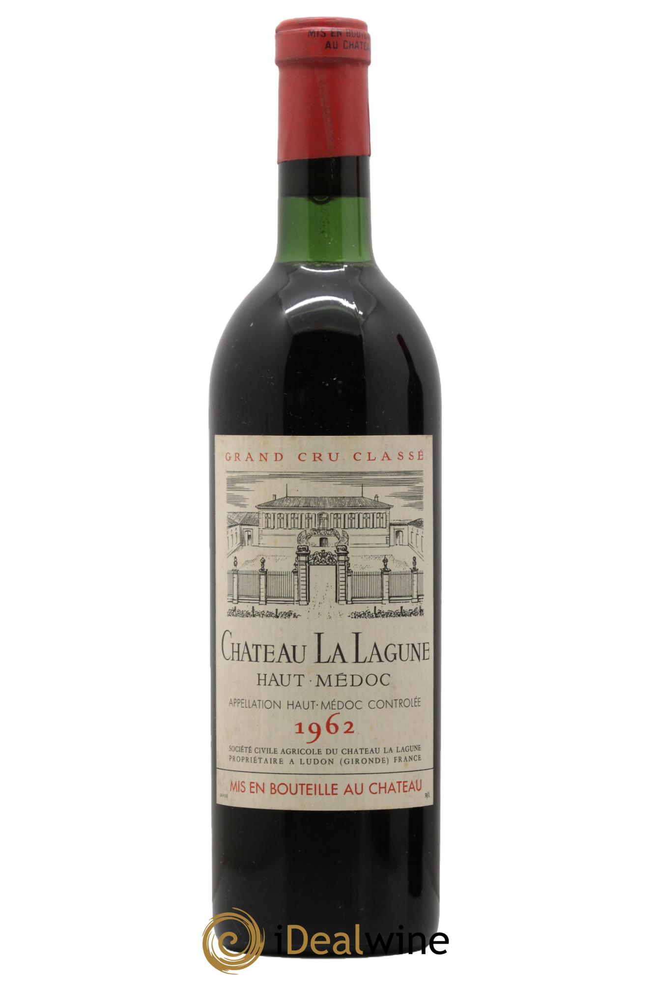 Château la Lagune 3ème Grand Cru Classé 1962 - Lot de 1 bouteille - 0