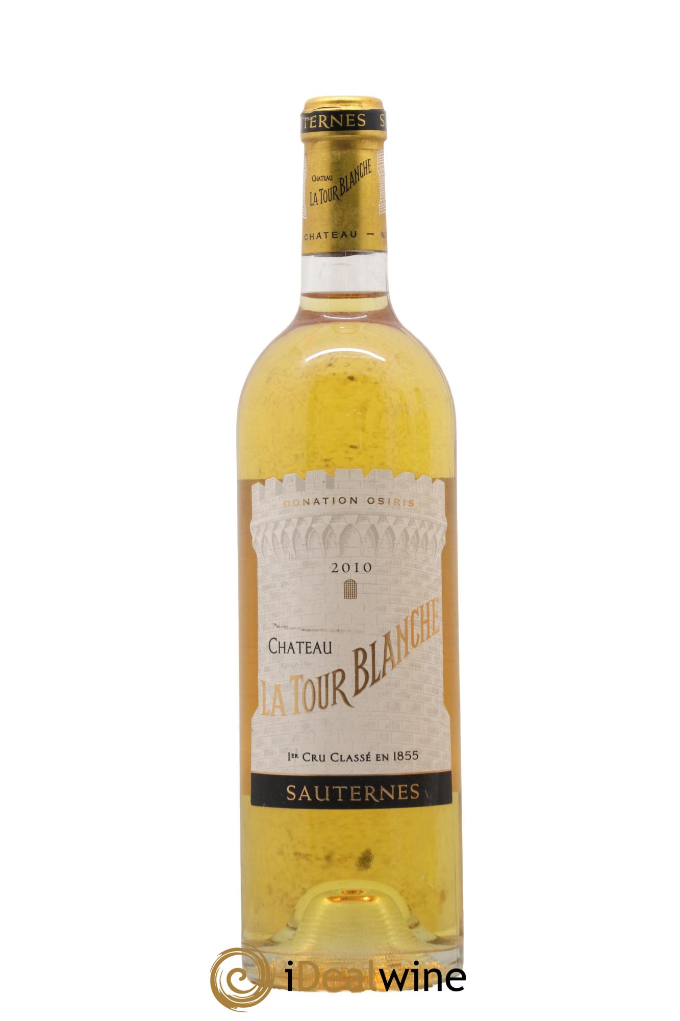 Château la Tour Blanche 1er Grand Cru Classé  2010 - Lotto di 1 bottiglia - 0