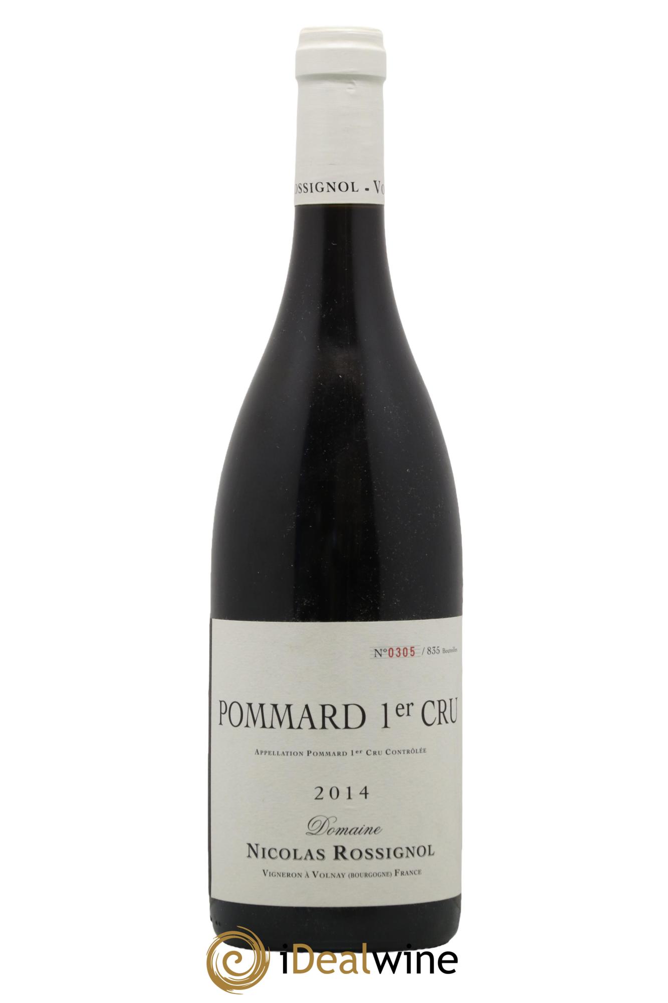 Pommard 1er Cru Nicolas Rossignol 2014 - Lot de 1 bouteille - 0