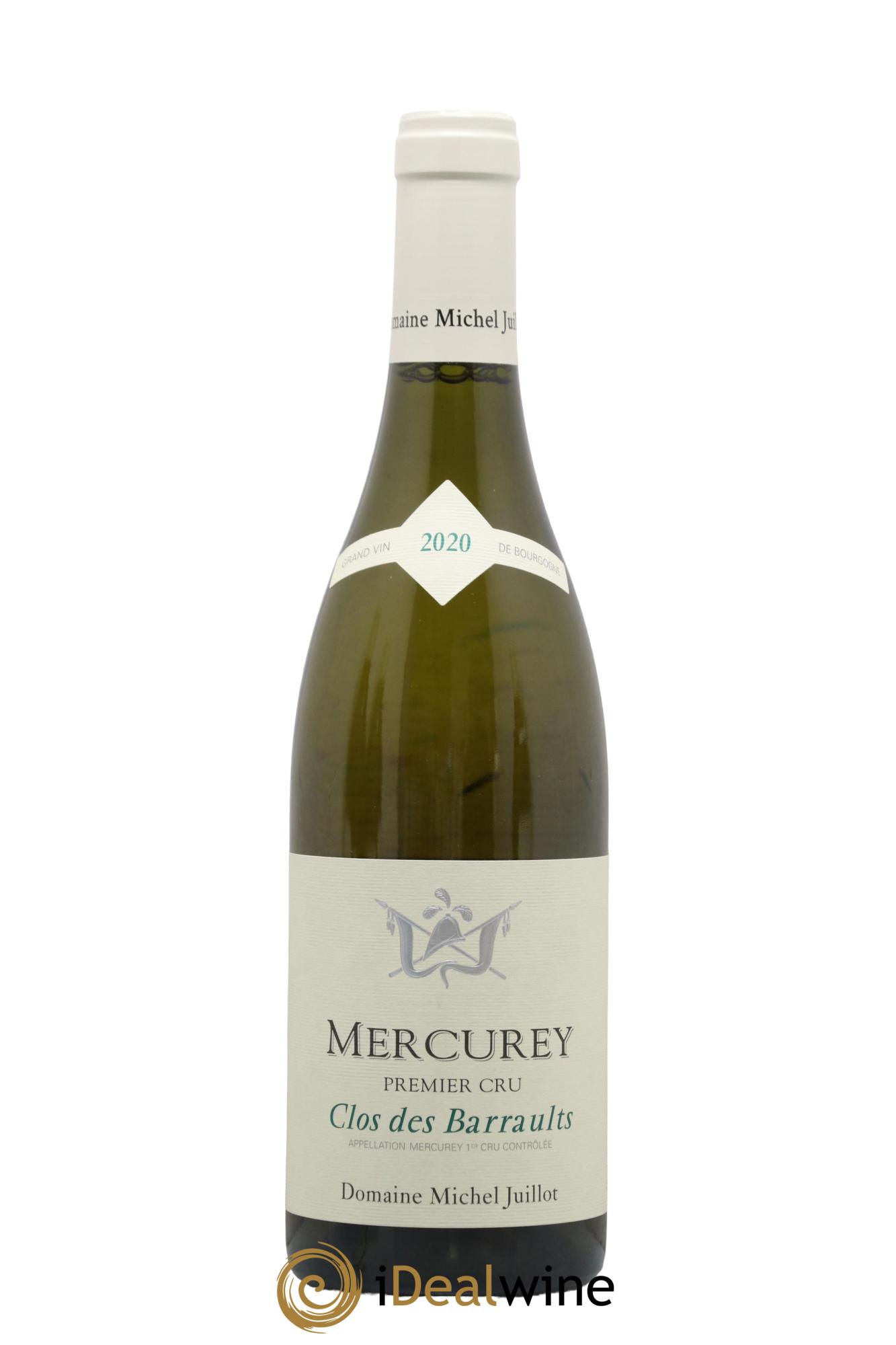 Mercurey 1er Cru Clos des Barraults Michel Juillot (Domaine) 2020 - Posten von 1 Flasche - 0