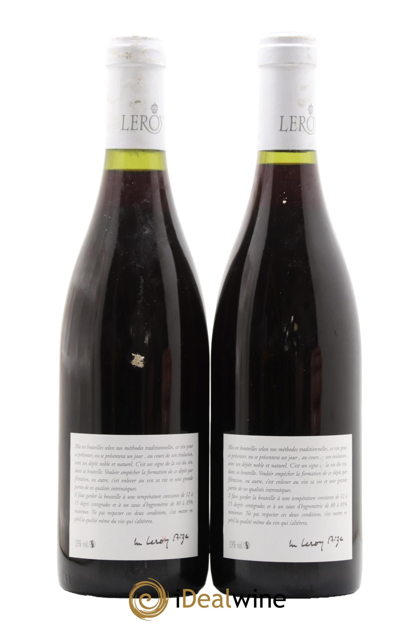 Volnay Leroy SA 2005 - Lot of 2 bottles - 1