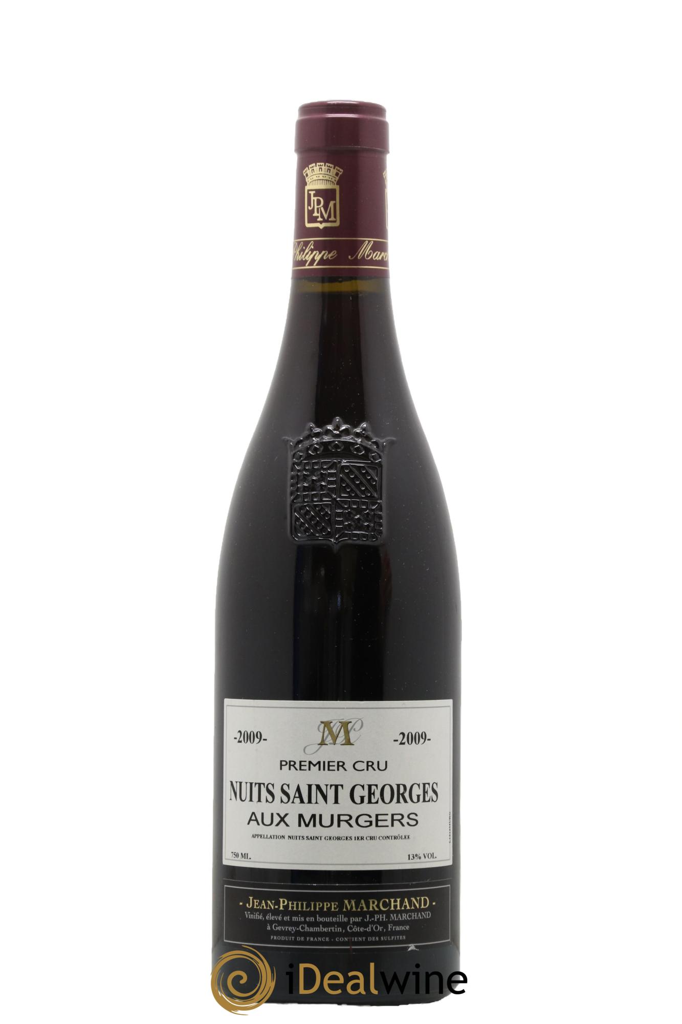 Nuits Saint-Georges 1er Cru Aux Murgers Domaine Marchand 2009 - Lot of 1 bottle - 0