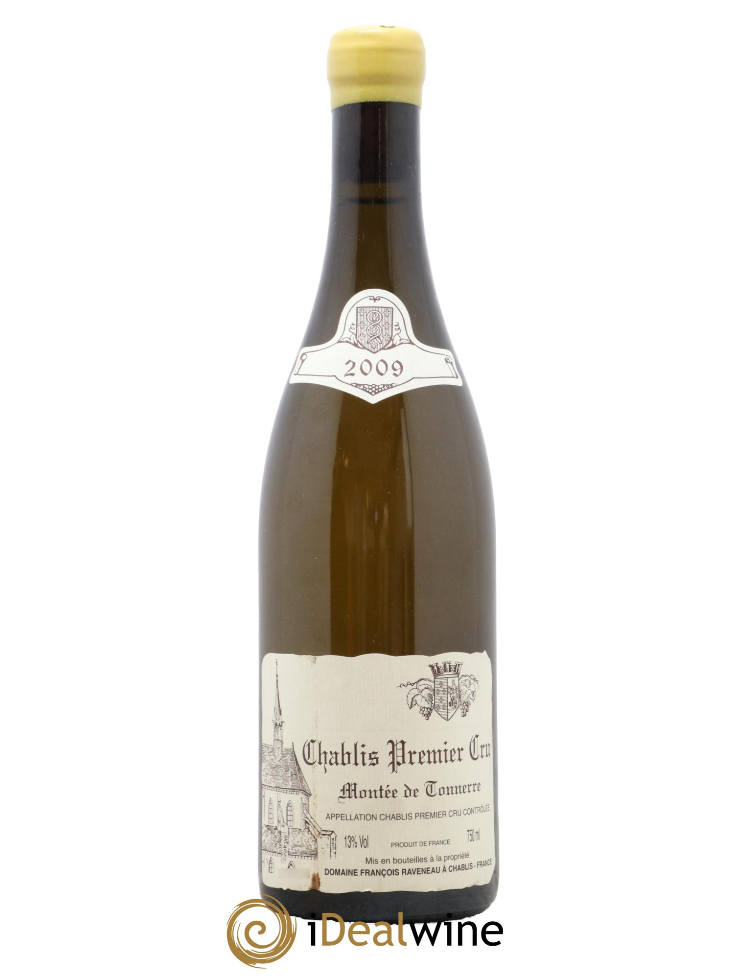 Chablis 1er Cru Montée de Tonnerre Raveneau (Domaine) 2009 - Posten von 1 Flasche - 0