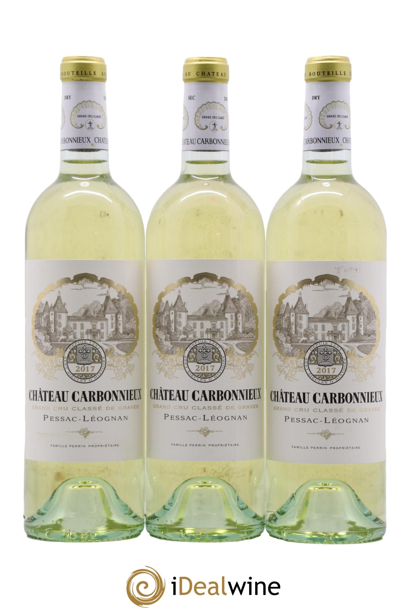 Château Carbonnieux Cru Classé de Graves 2017 - Posten von 3 Flaschen - 0