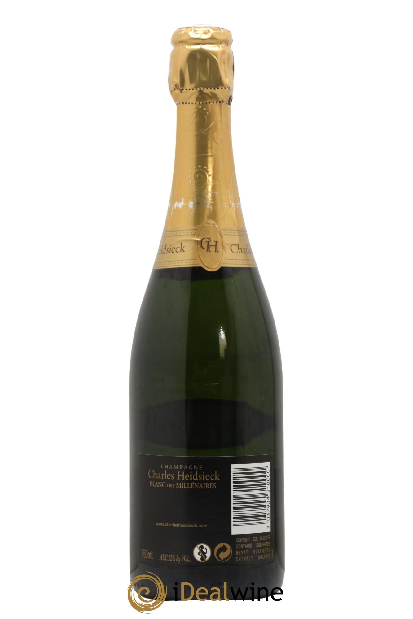 Blanc de Blancs Blanc des Millénaires Brut Charles Heidsieck 1995 - Posten von 1 Flasche - 1