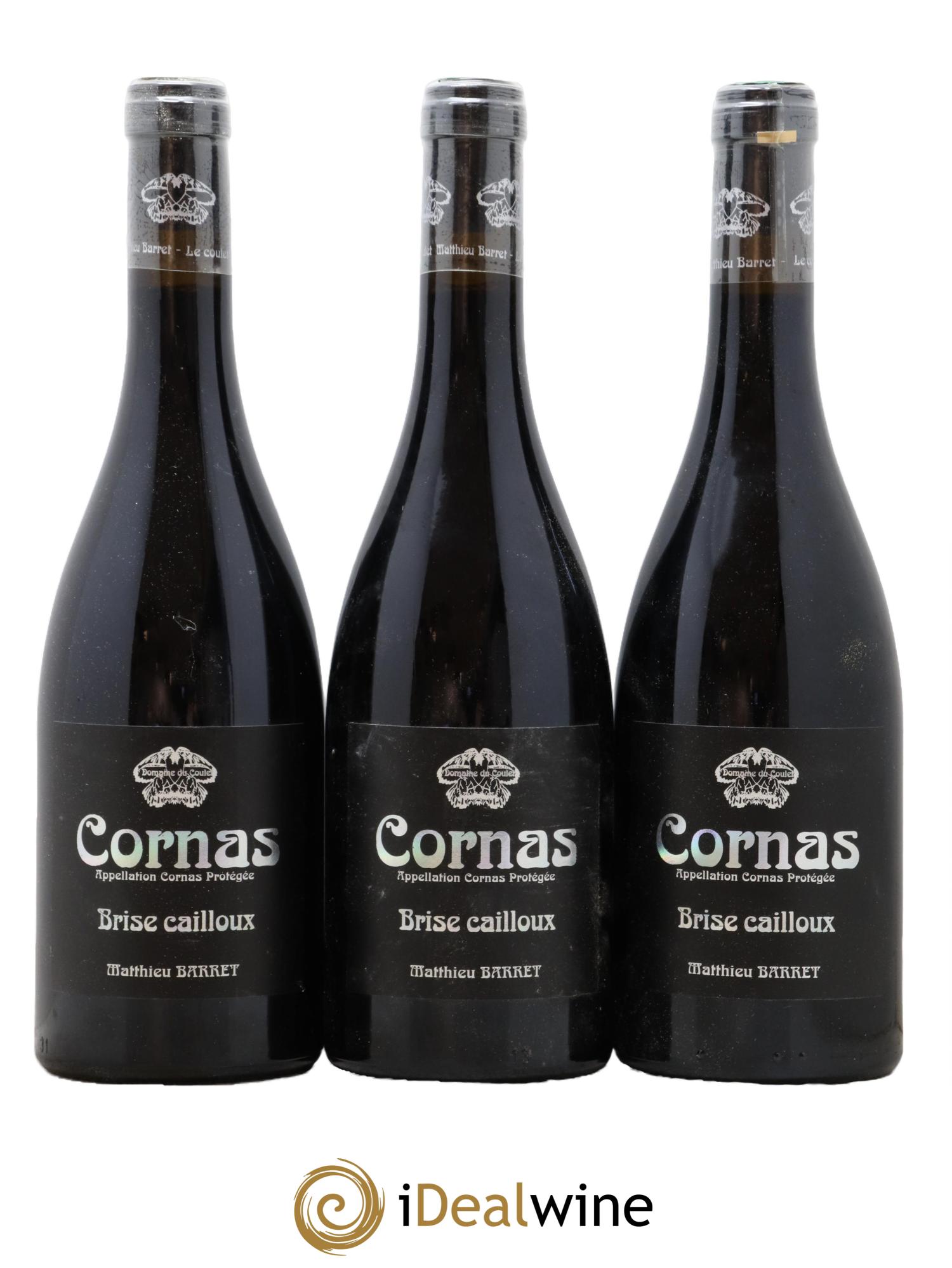 Cornas Brise Cailloux Coulet (Domaine du) - Matthieu Barret 2016 - Lotto di 3 bottiglie - 0