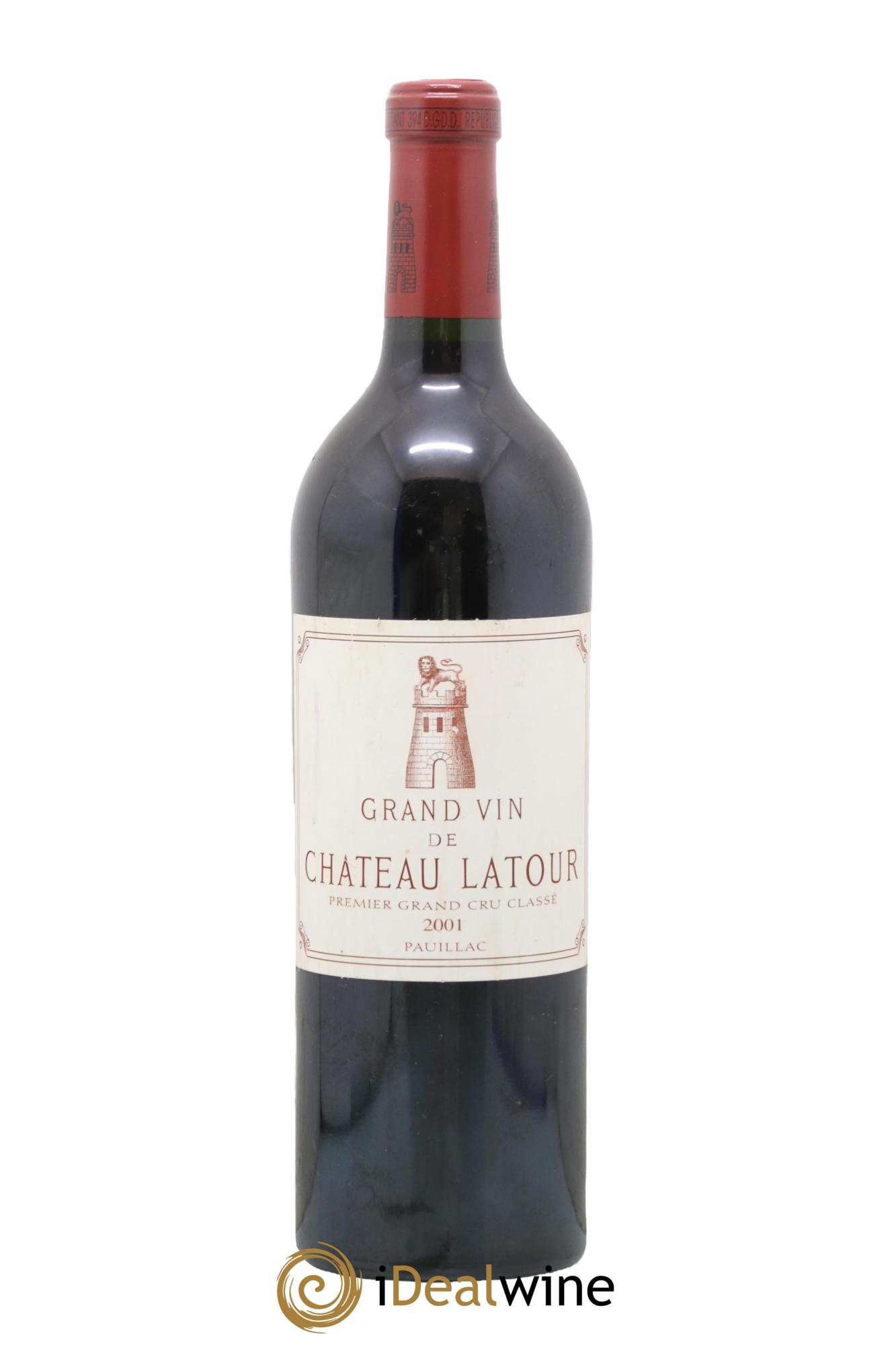 Château Latour 1er Grand Cru Classé 2001 - Lotto di 1 bottiglia - 0