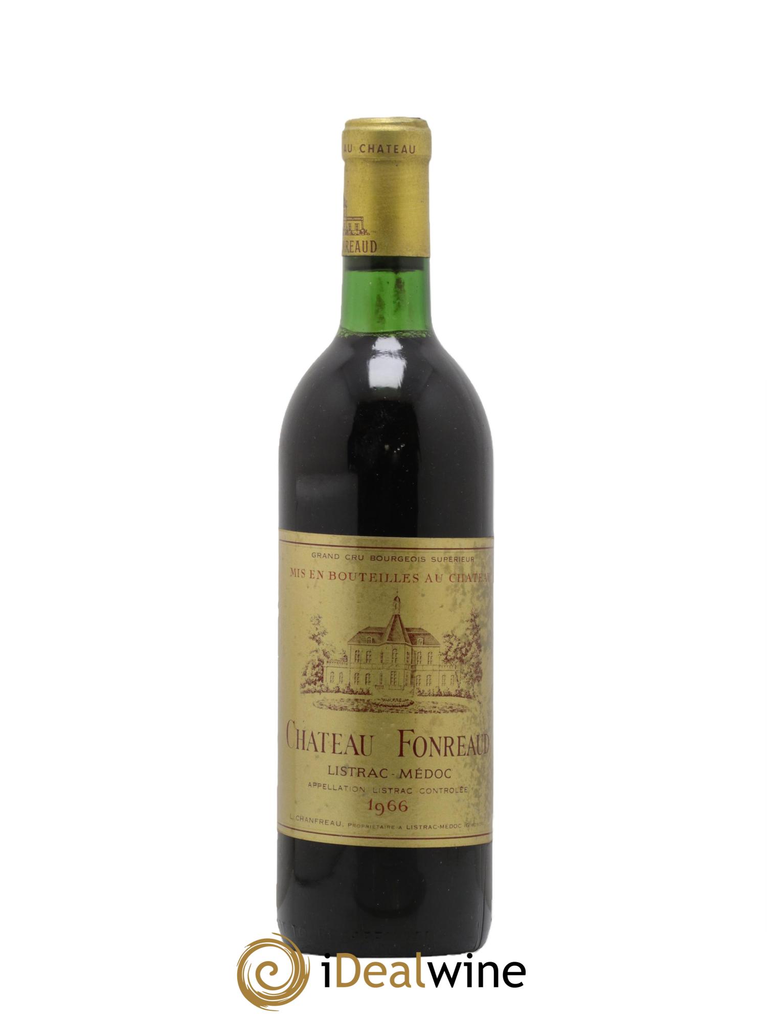 Château Fonréaud Cru Bourgeois 1966 - Lot of 1 bottle - 0