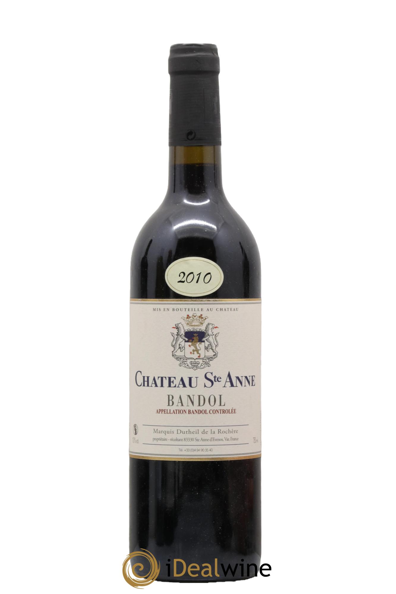 Bandol Château Sainte Anne 2010 - Posten von 1 Flasche - 0