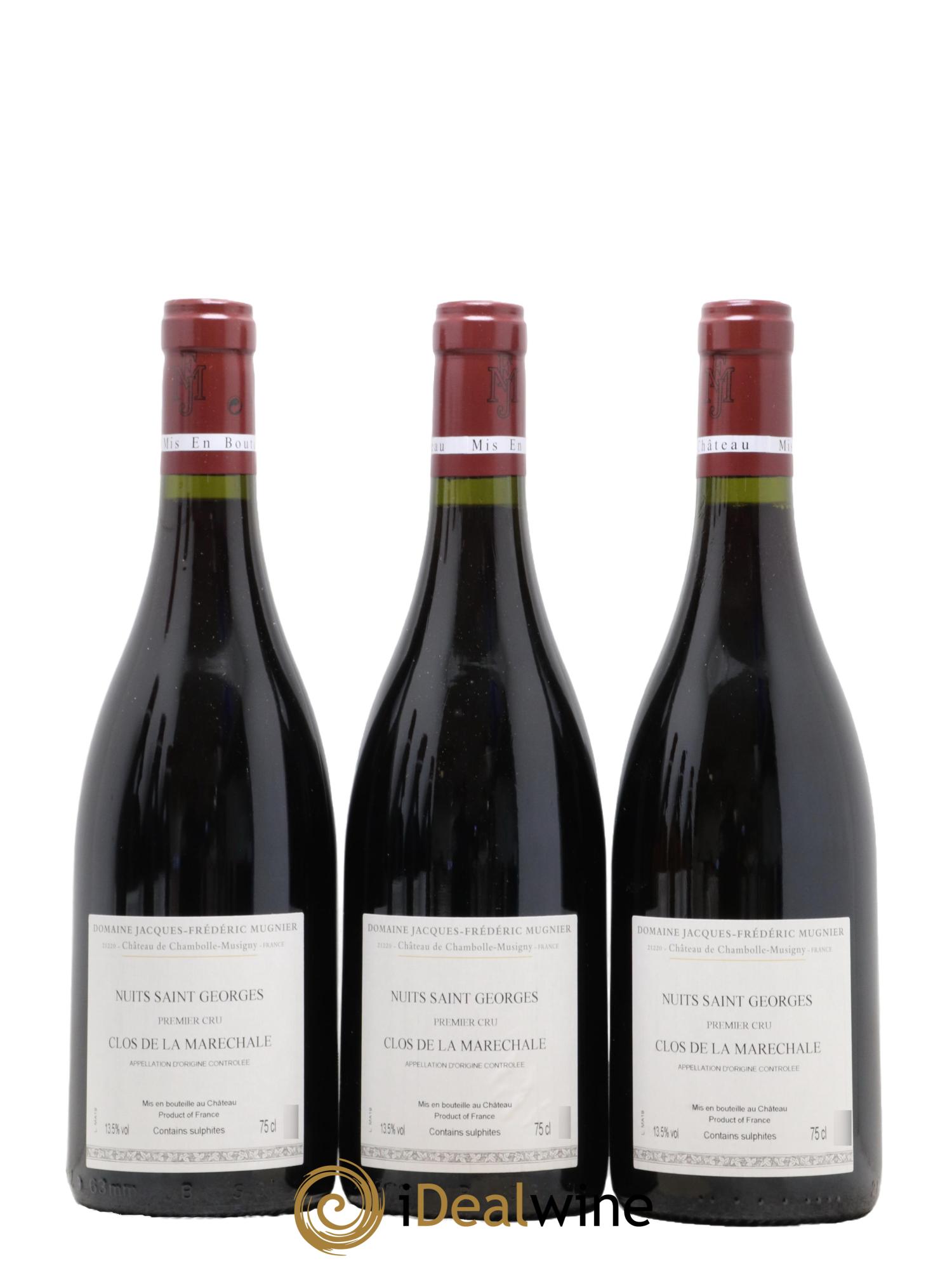 Nuits Saint-Georges 1er Cru Clos de La Maréchale Jacques-Frédéric Mugnier 2019 - Lot de 6 bouteilles - 2