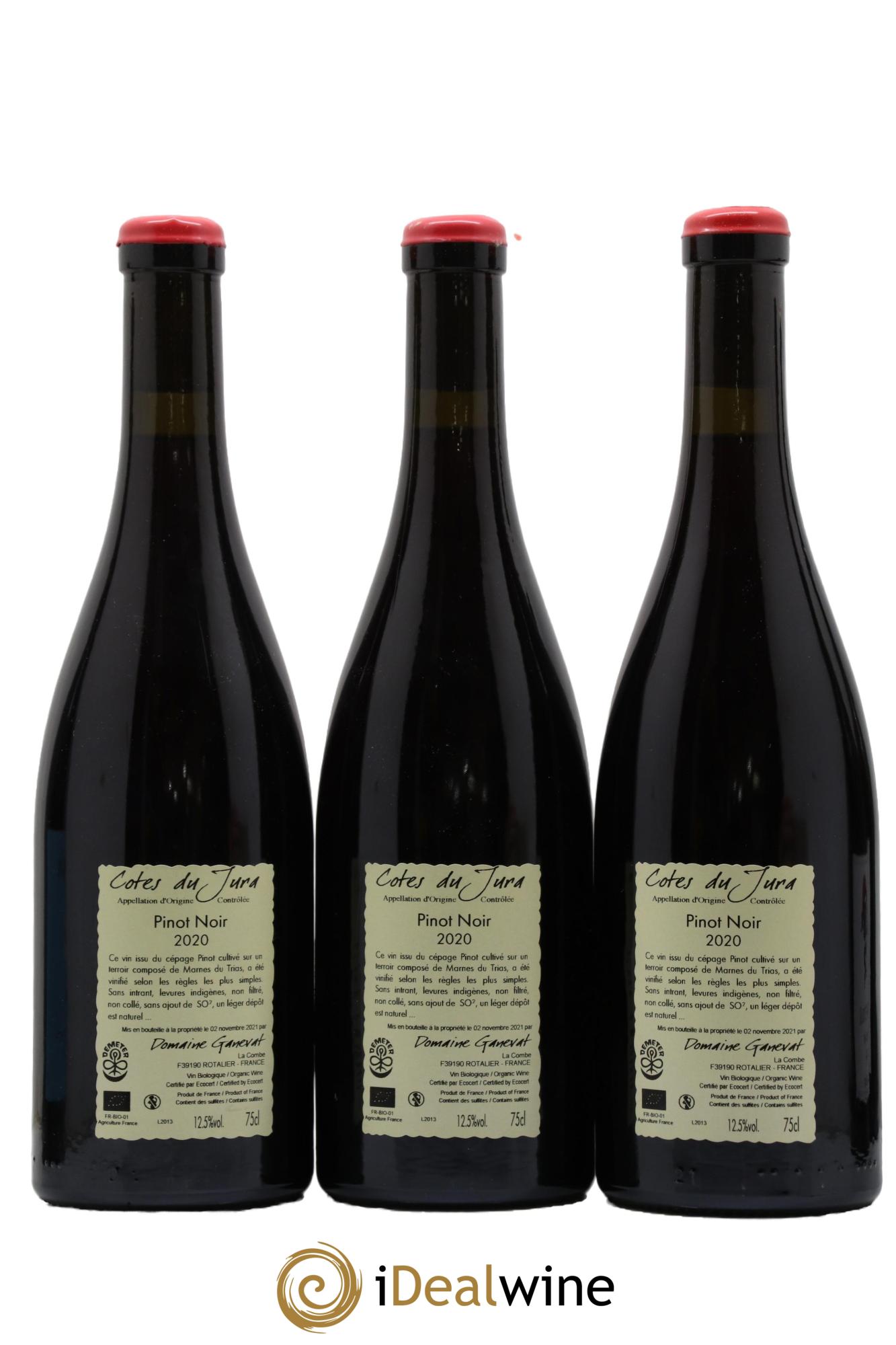 Côtes du Jura Les Grands Teppes Jean-François Ganevat (Domaine) 2020 - Lot of 3 bottles - 1