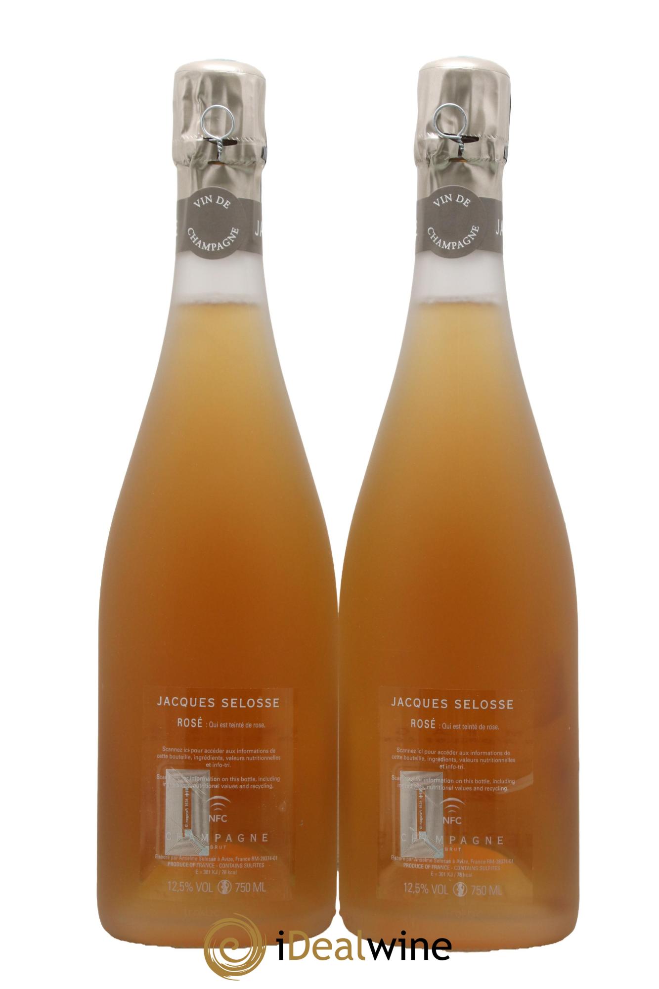 Brut Rosé Jacques Selosse - Posten von 2 Flaschen - 1