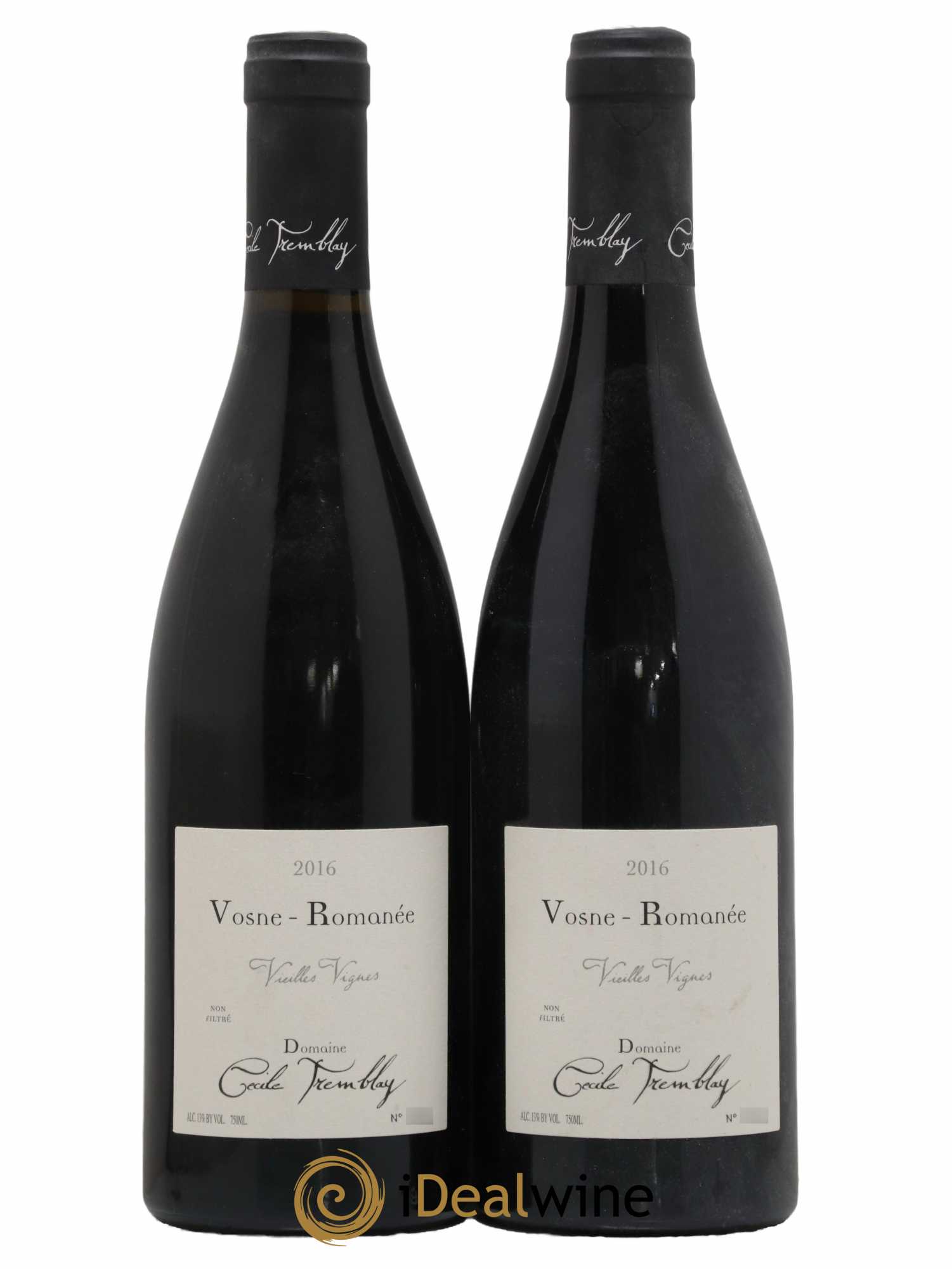 Vosne-Romanée Vieilles Vignes Cécile Tremblay 2016 - Lotto di 2 bottiglie - 0