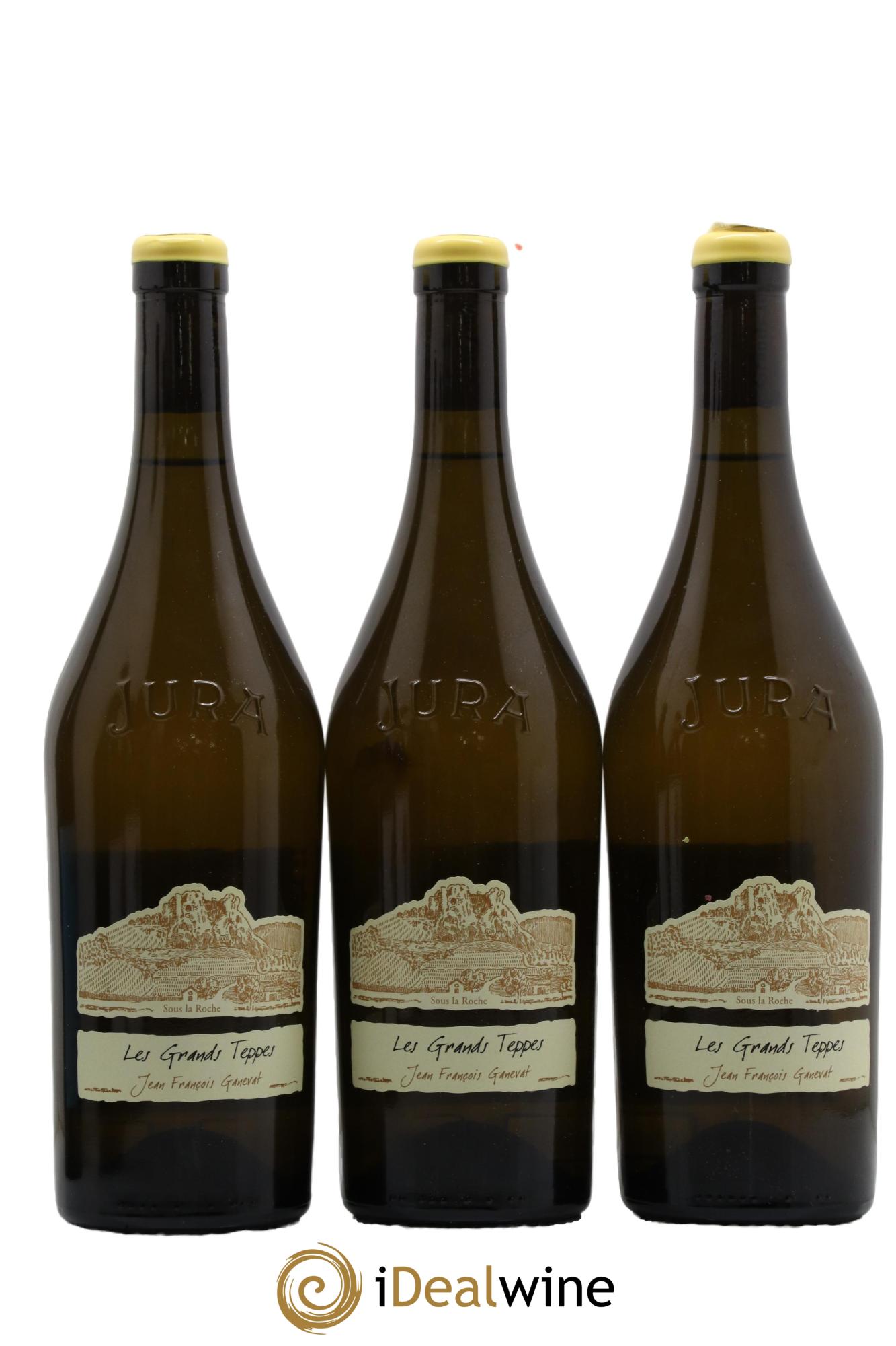 Côtes du Jura Les Grands Teppes Savagnin (sous voile) Jean-François Ganevat (Domaine) 2018 - Lot of 3 bottles - 0