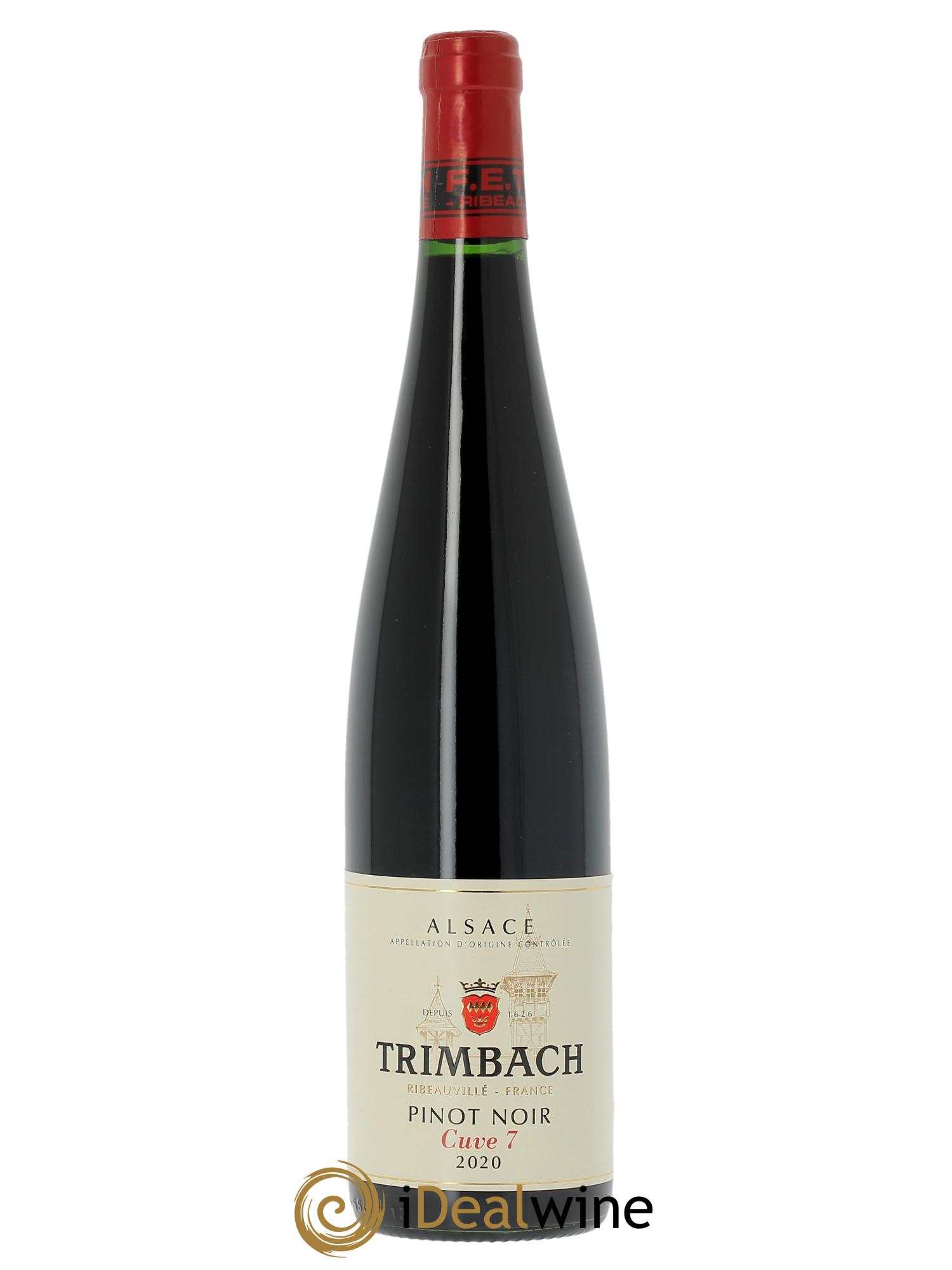 Alsace Pinot Noir Réserve Cuve 7 Trimbach (Domaine)  2020 - Lot de 1 bouteille - 0