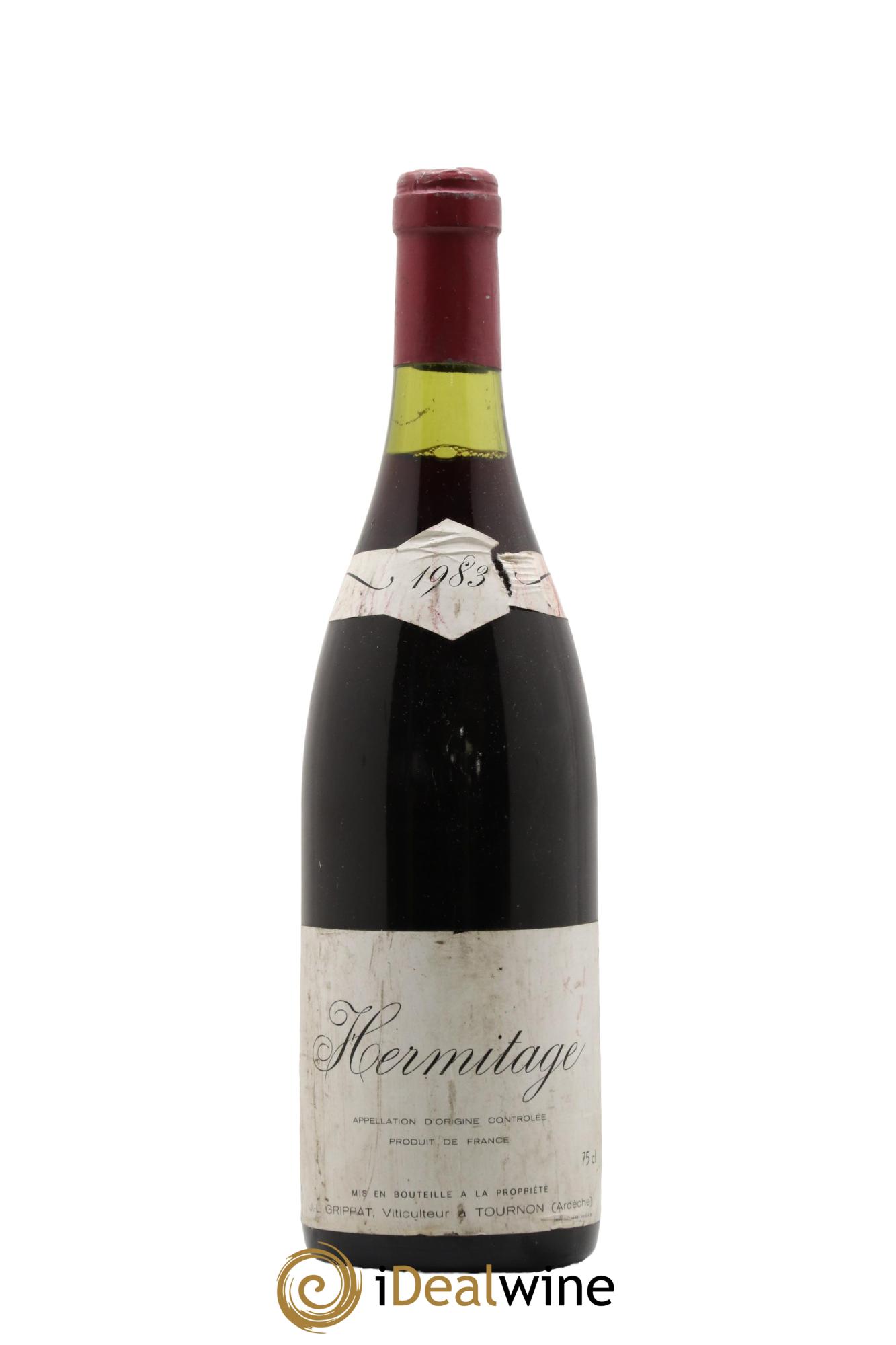 Hermitage Jean-Louis Grippat 1983 - Lot de 1 bouteille - 0