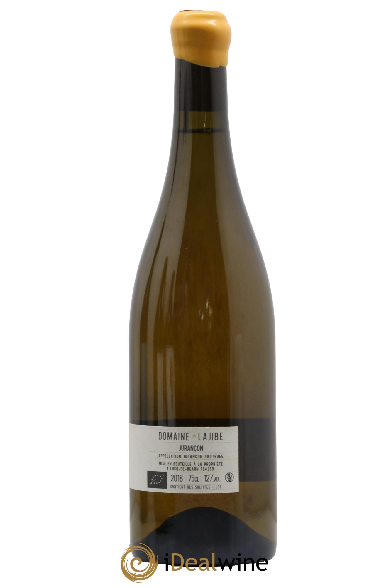 Jurançon Serres Sèques Liquoreux Domaine Lajibe - Jean-Baptiste Semmartin 2018 - Lot de 1 bouteille - 1