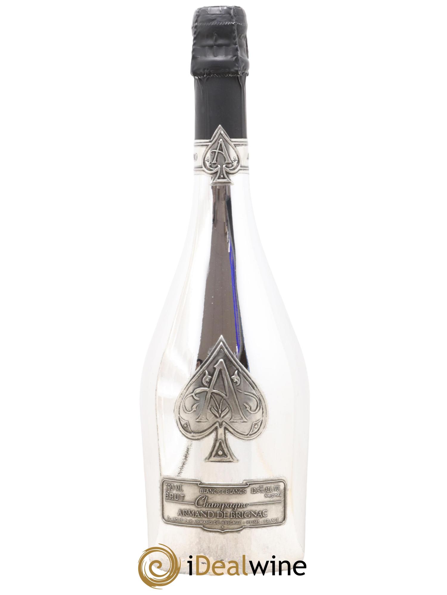 Champagne Silver Armand De Brignac - Lotto di 1 bottiglia - 0