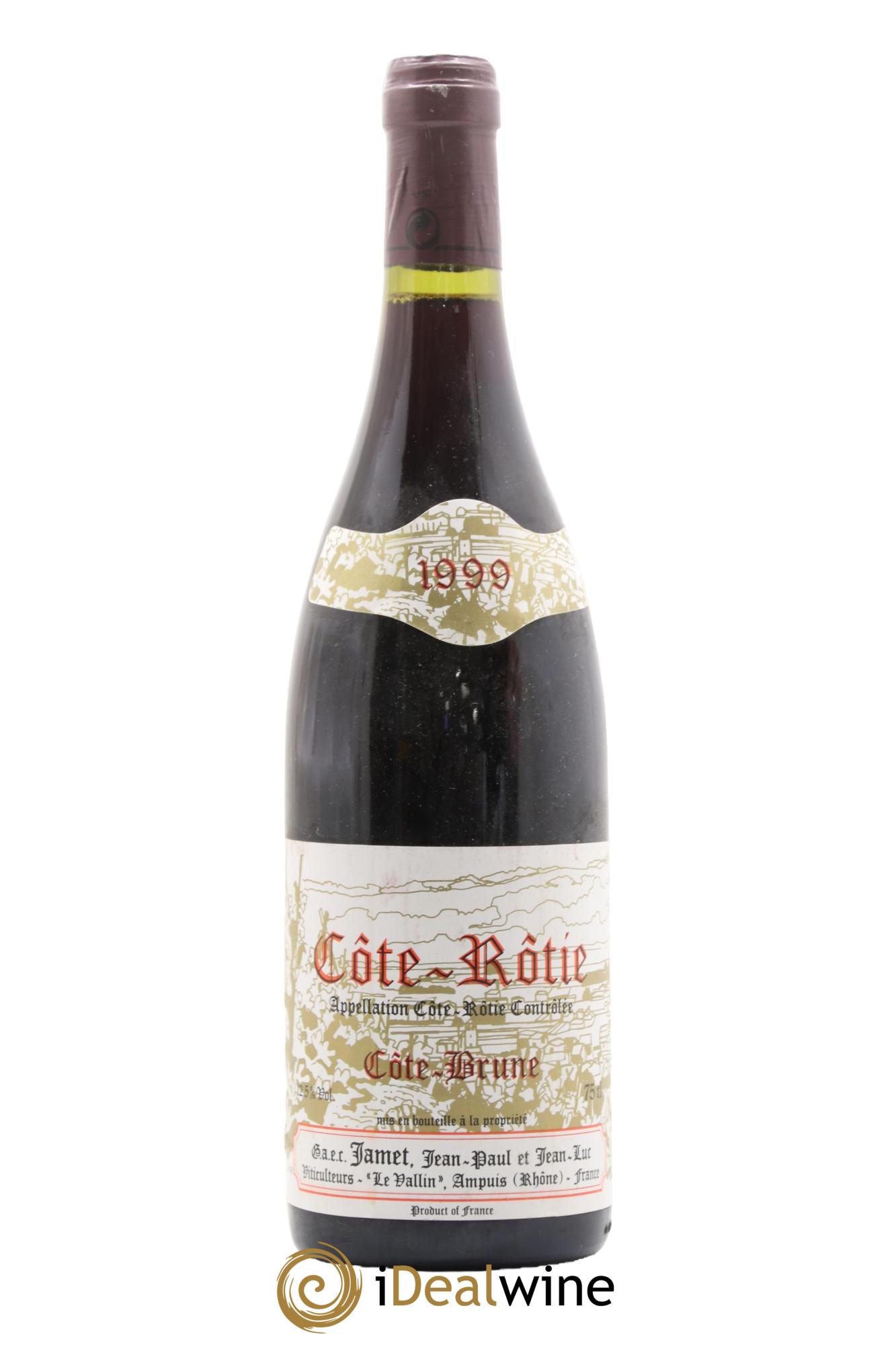 Côte-Rôtie Côte Brune Jamet (Domaine) 1999 - Lot de 1 bouteille - 0