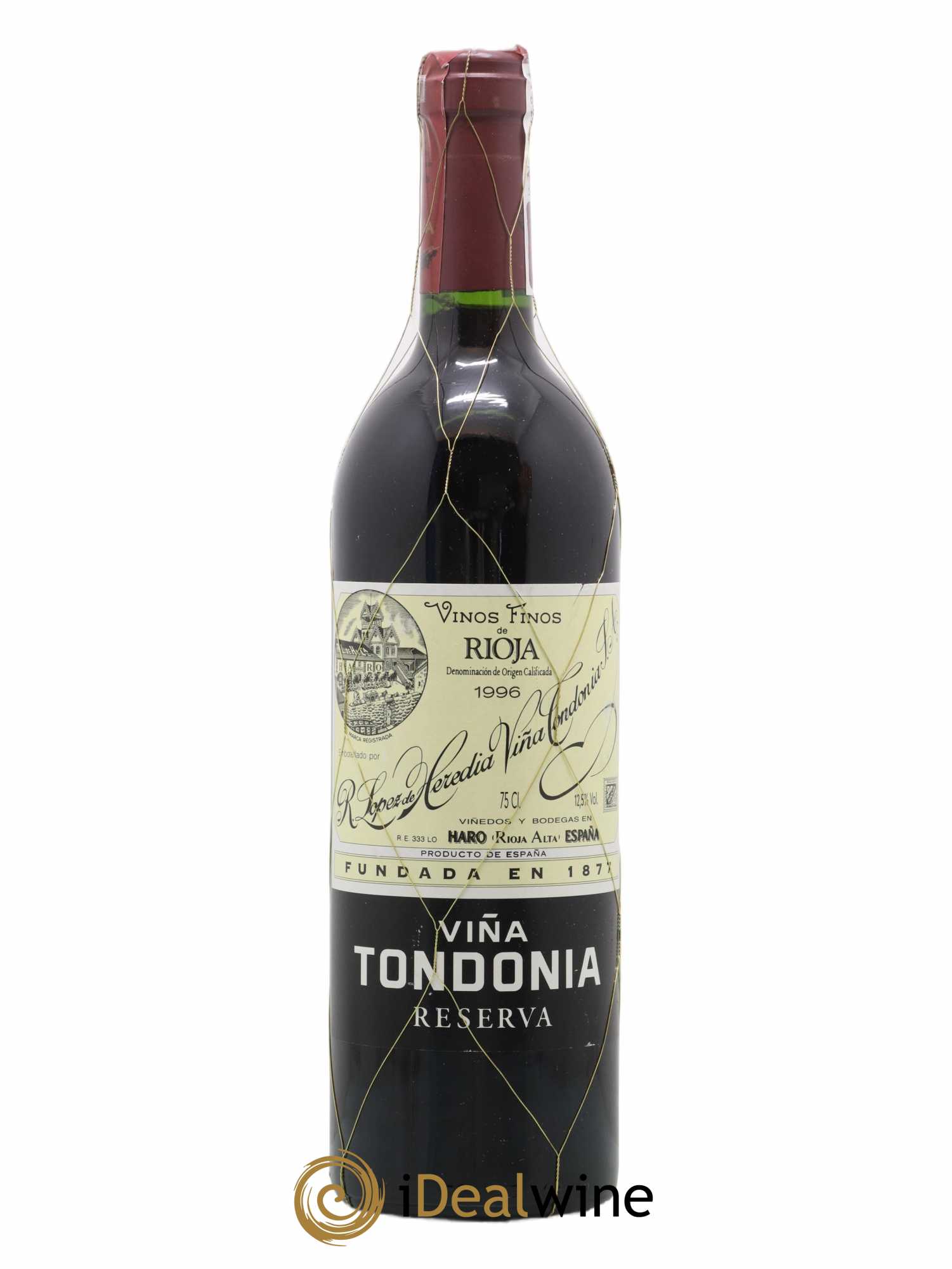 Rioja DOCA Reserva Vina Tondonia R. Lopez de Heredia  1996 - Lot of 1 bottle - 0