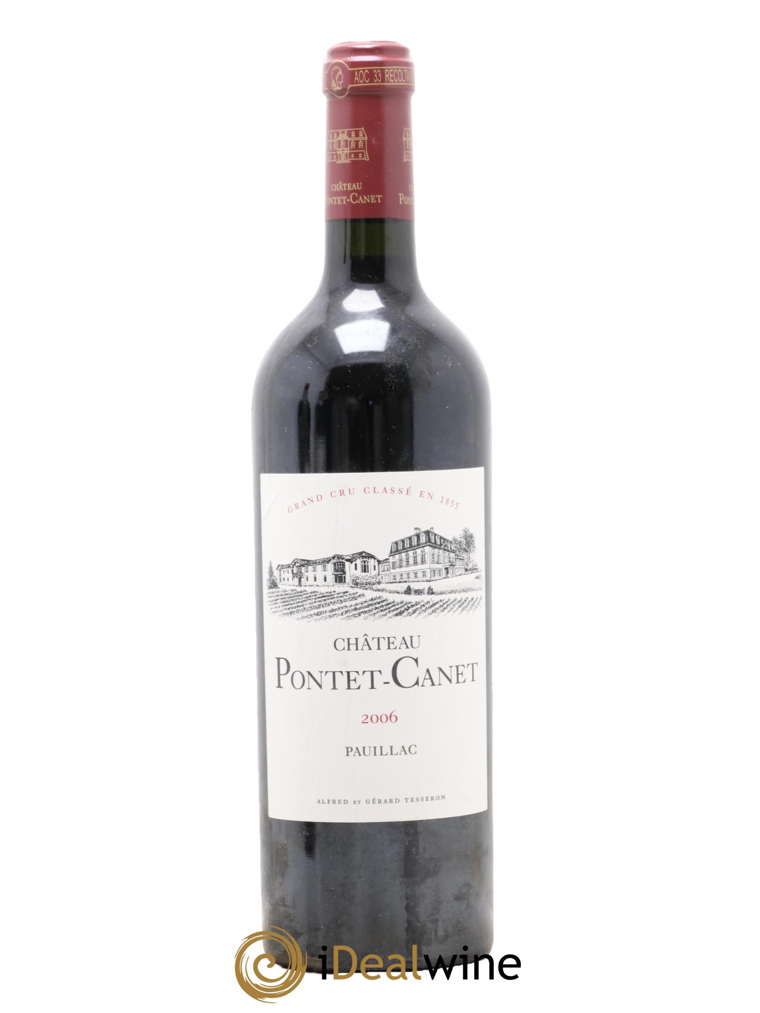 Château Pontet Canet 5ème Grand Cru Classé 2006 - Posten von 1 Flasche - 0