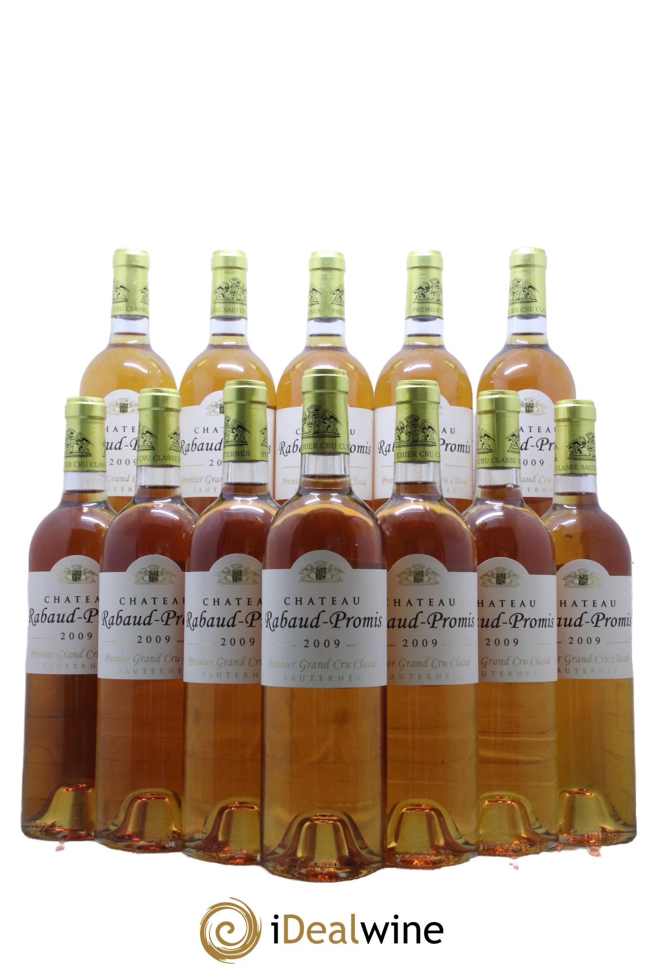 Château Rabaud Promis 1er Grand Cru Classé  2009 - Lot of 12 bottles - 0