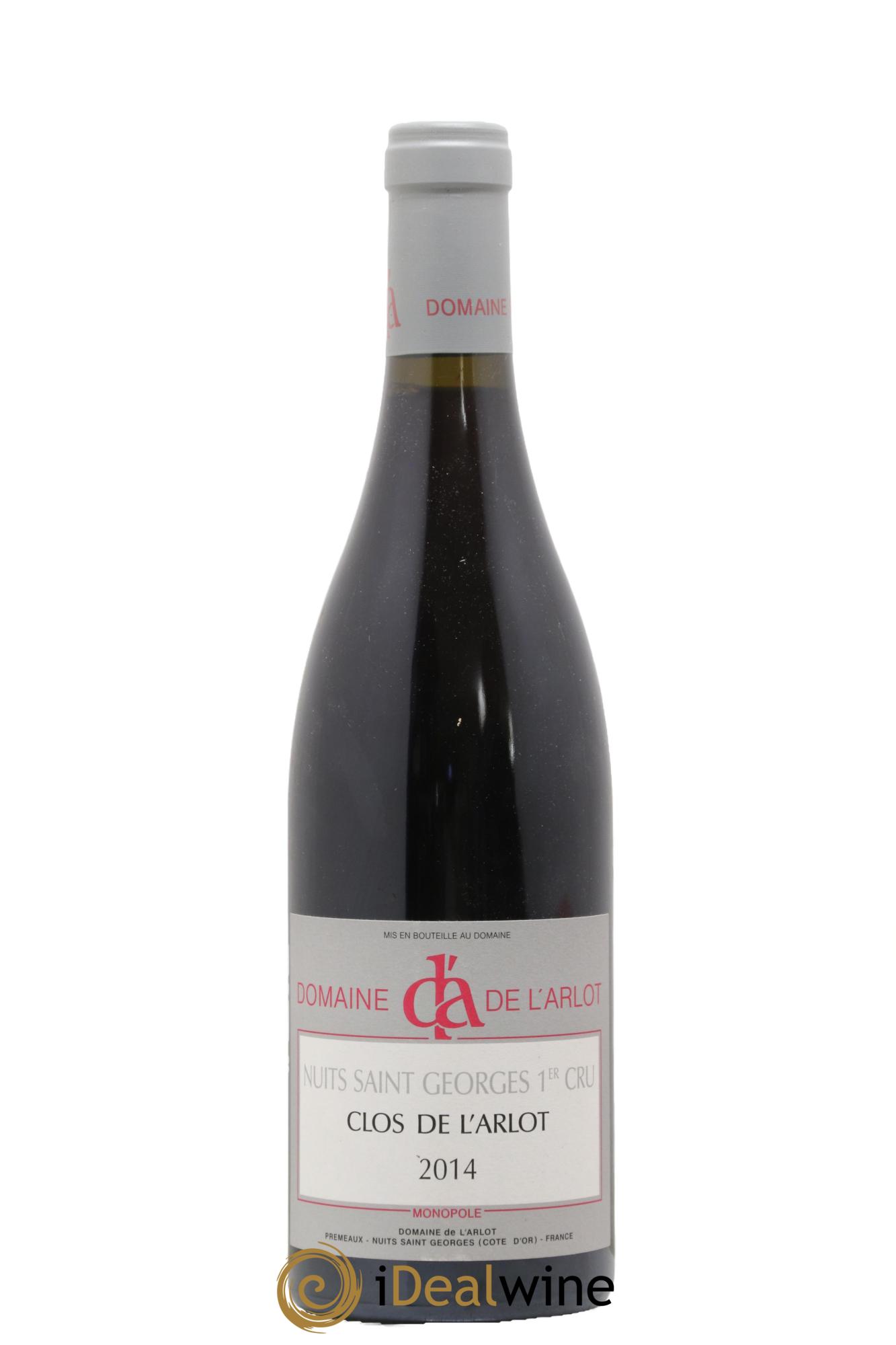 Nuits Saint-Georges 1er Cru Clos de l'Arlot Domaine de l'Arlot 2014 - Posten von 1 Flasche - 0