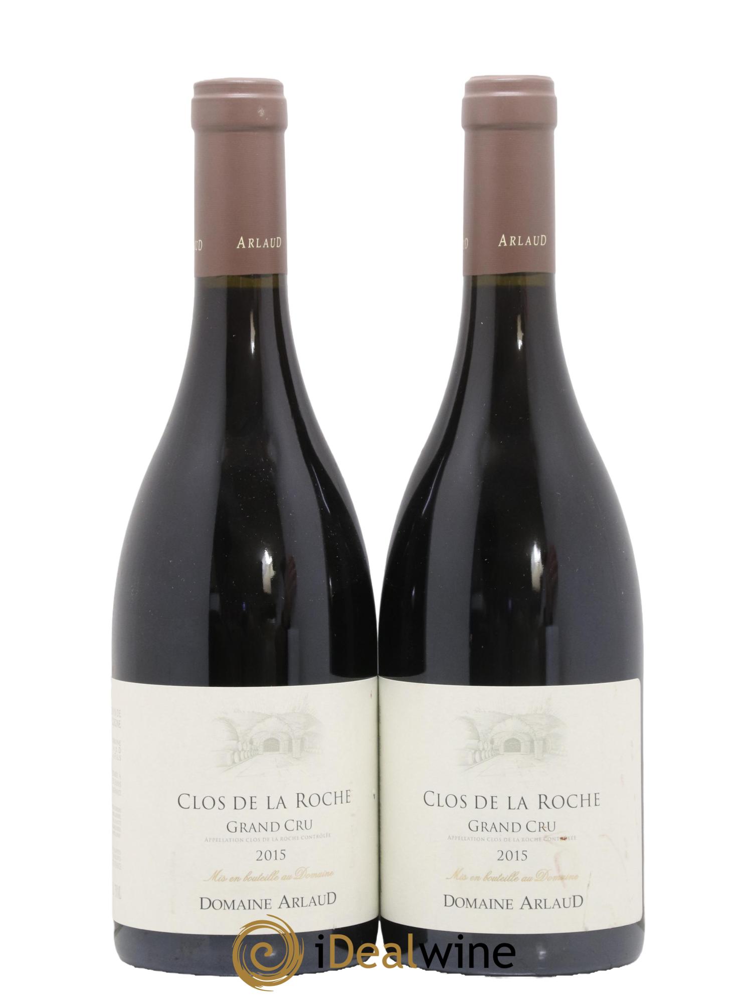 Clos de la Roche Grand Cru Arlaud 2015 - Posten von 2 Flaschen - 0