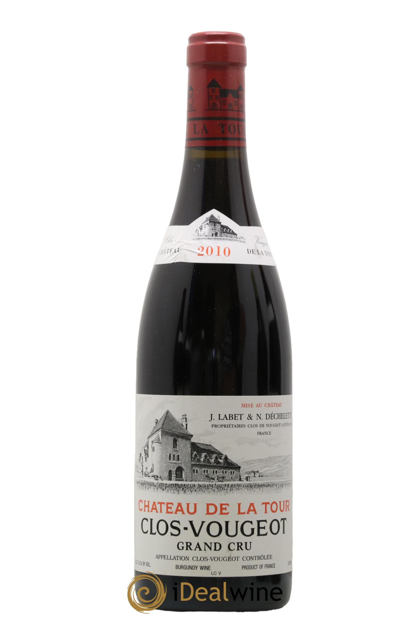 Clos de Vougeot Grand Cru Château de La Tour 2010 - Lotto di 1 bottiglia - 0