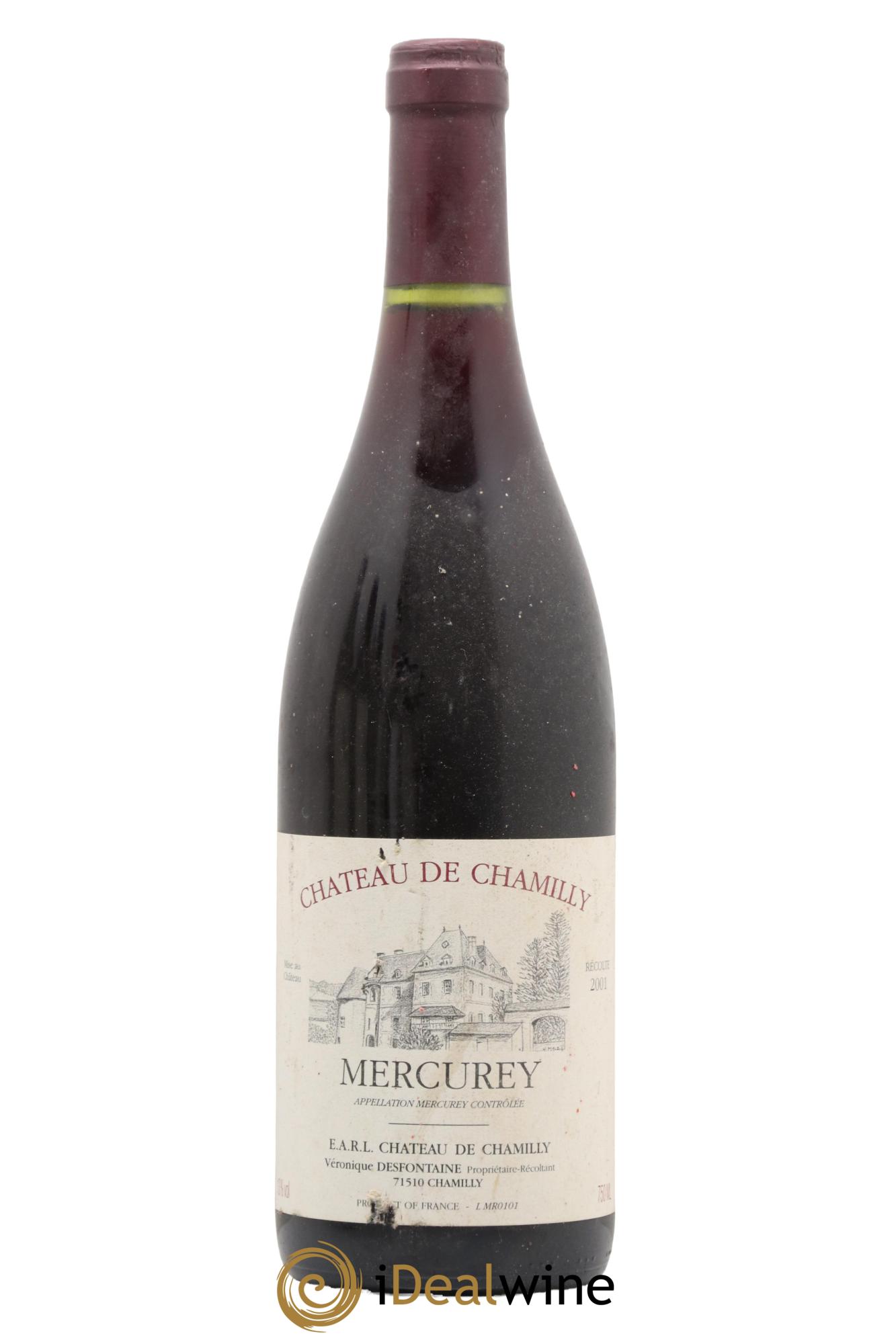 Mercurey Château De Chamilly 2001 - Lot of 1 bottle - 0