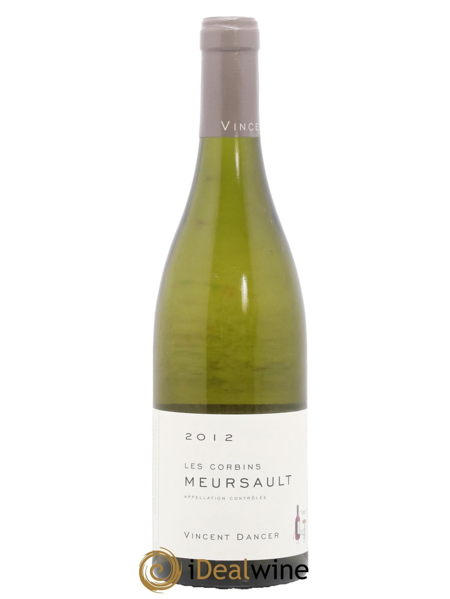 Meursault Les Corbins Vincent Dancer 2012 - Lot de 1 bouteille - 0