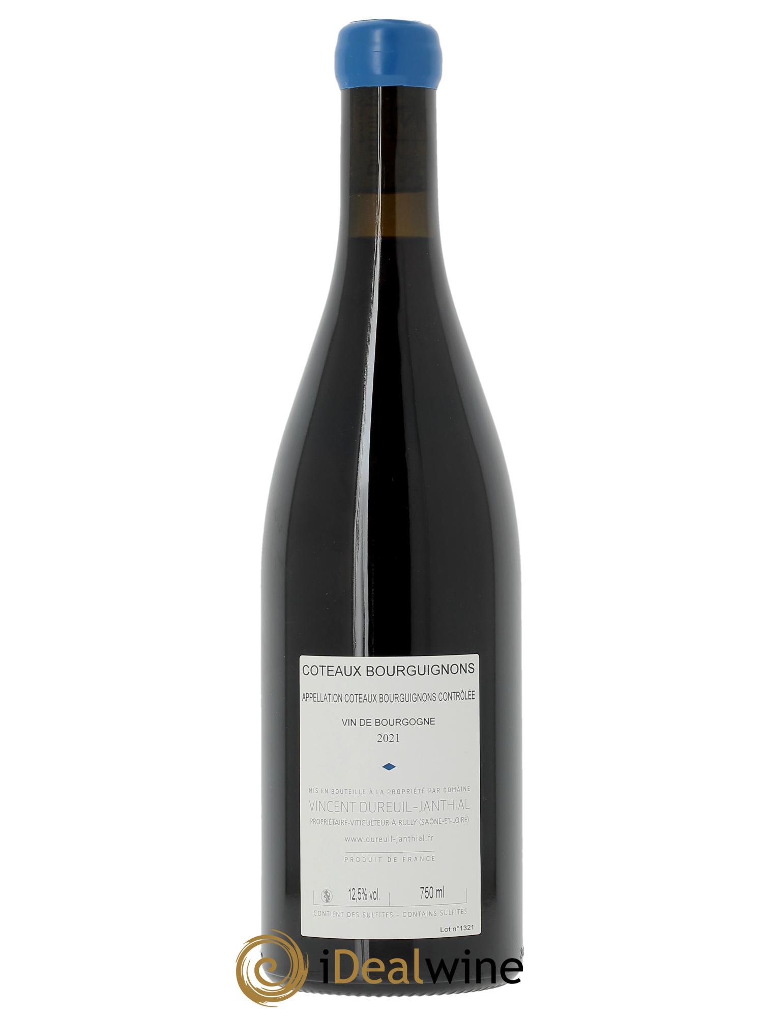 Côteaux Bourguignons Vincent Dureuil-Janthial 2021 - Posten von 1 Flasche - 1