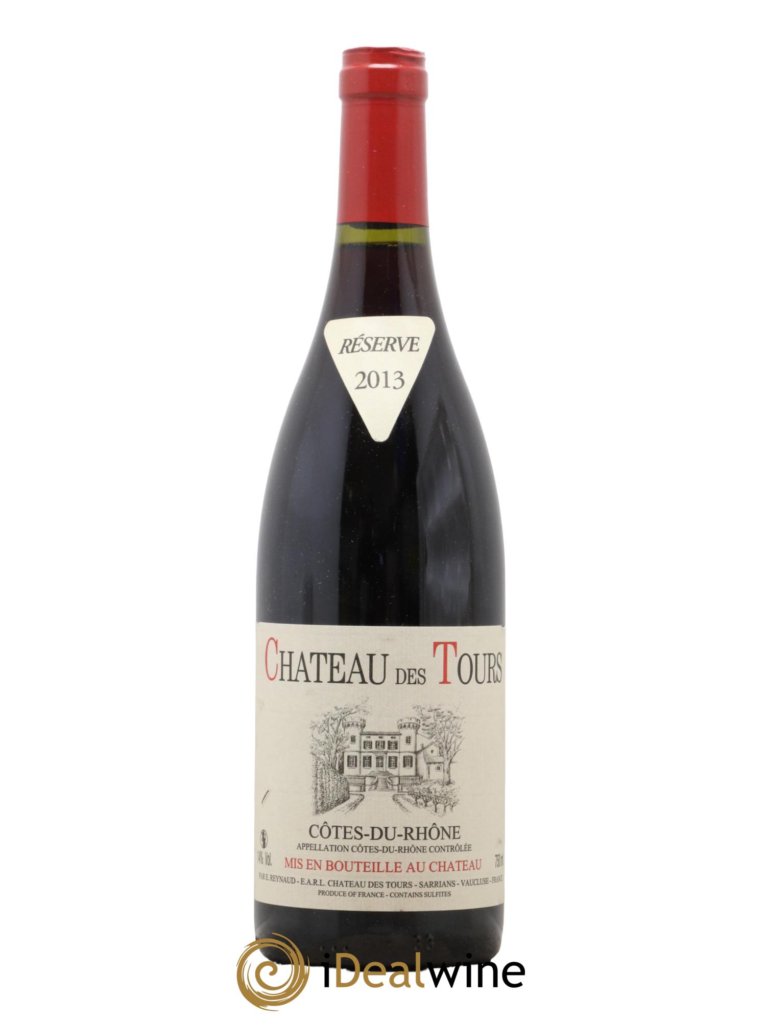 Côtes du Rhône Château des Tours Emmanuel Reynaud 2013 - Posten von 1 Flasche - 0